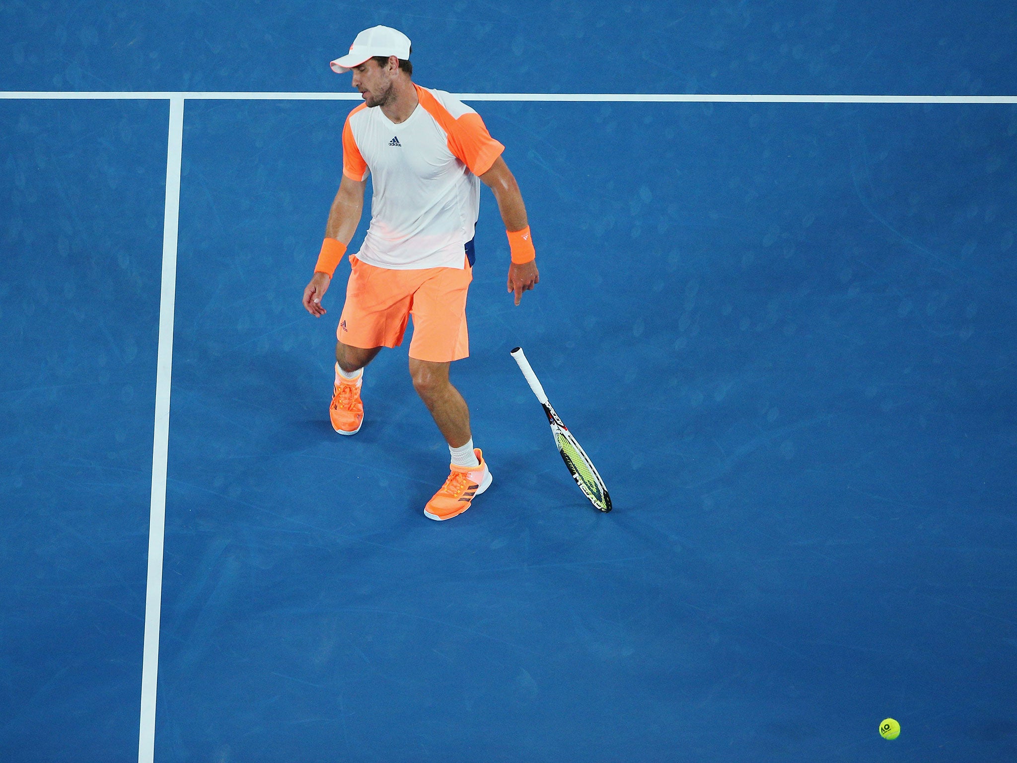 After impressing against Andy Murray, Mischa Zverev was unable to fell another big name in Melbourne