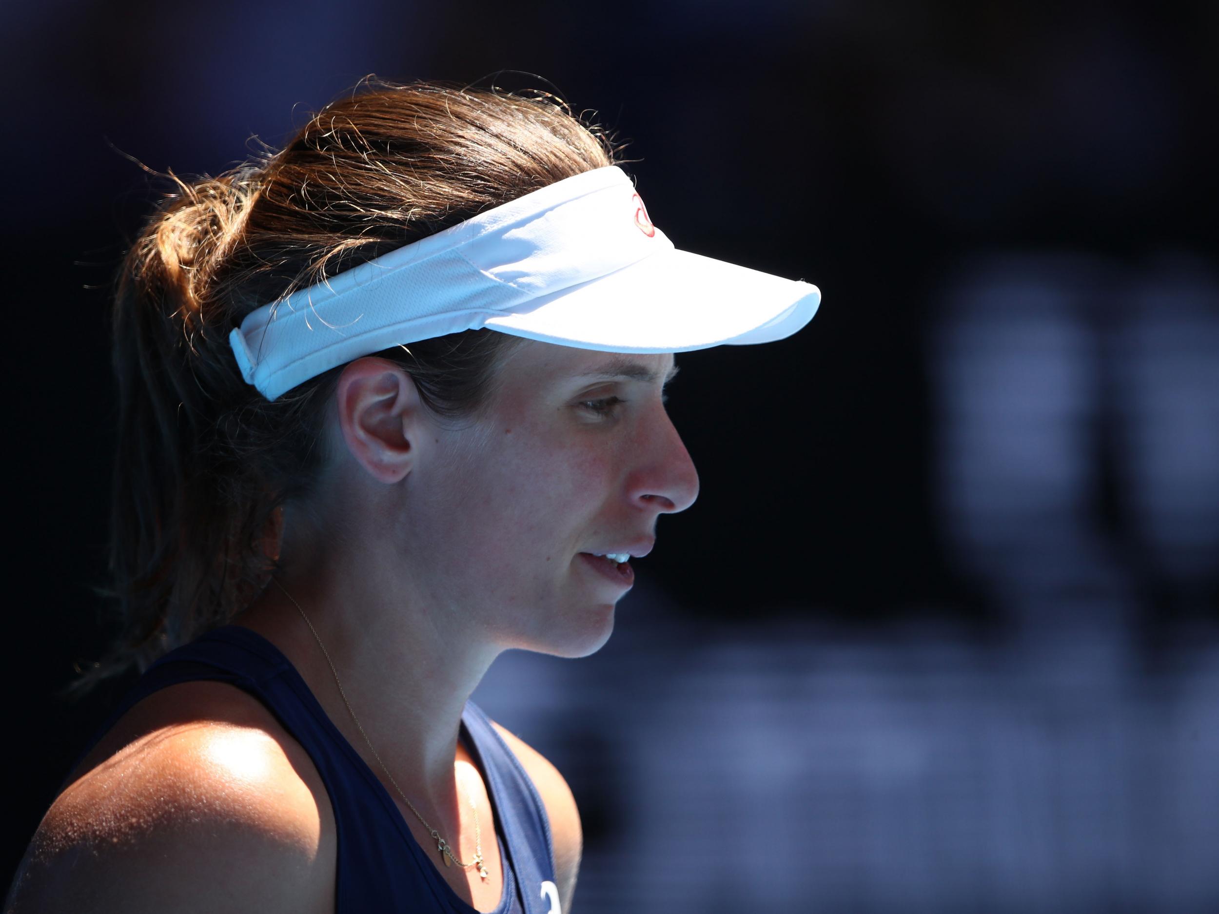 Konta was tipped to cause Williams problems in the tournament