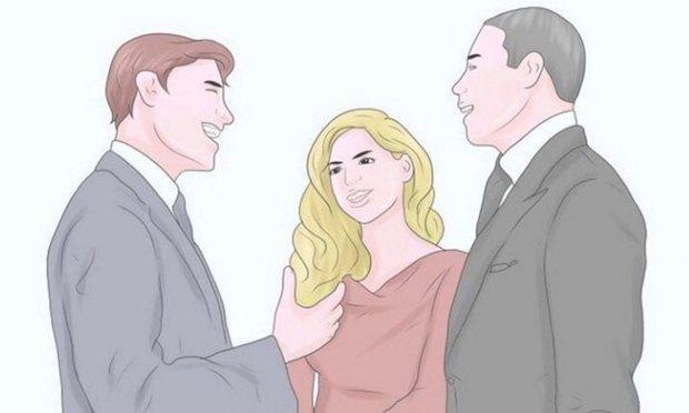 The cartoon used in a wikiHow article titled 'How to be a Congressman' showing Beyonce, Jay Z and Obama as white people