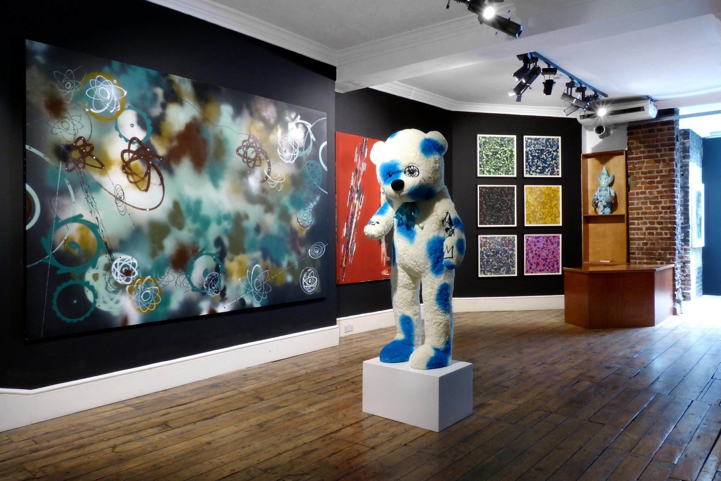 Exhibits at James Lavelle's Daydreaming with... UNKLE exhibition in Soho