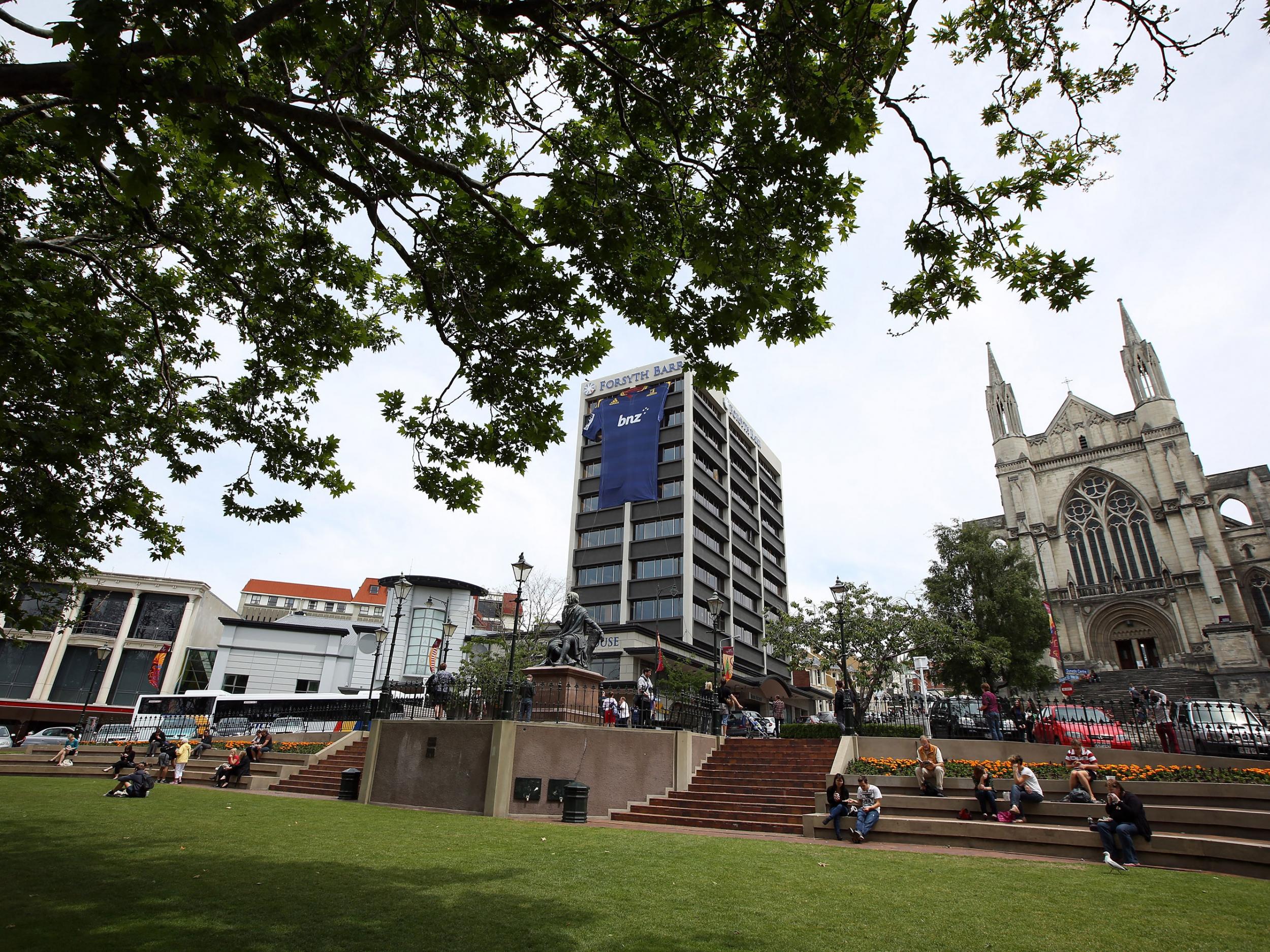 The man has been ordered to stay well away from Dunedin, pictured, for two years