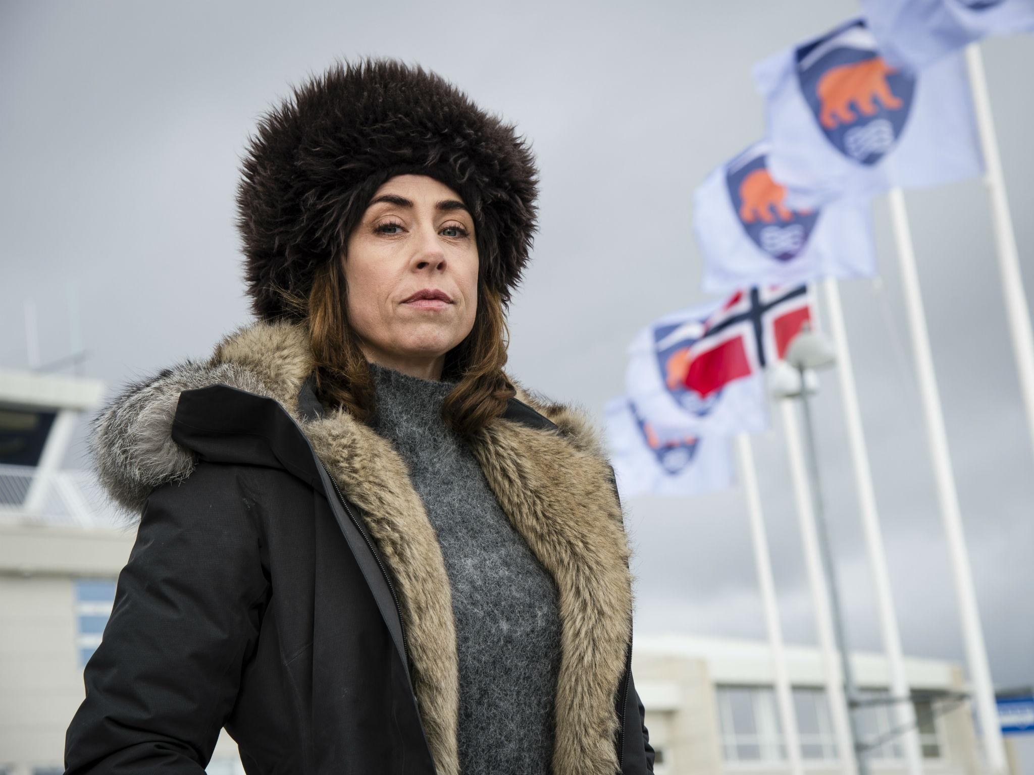 The 48-year-old Danish actress plays Governor Hildur Odegard in ‘Fortitude’