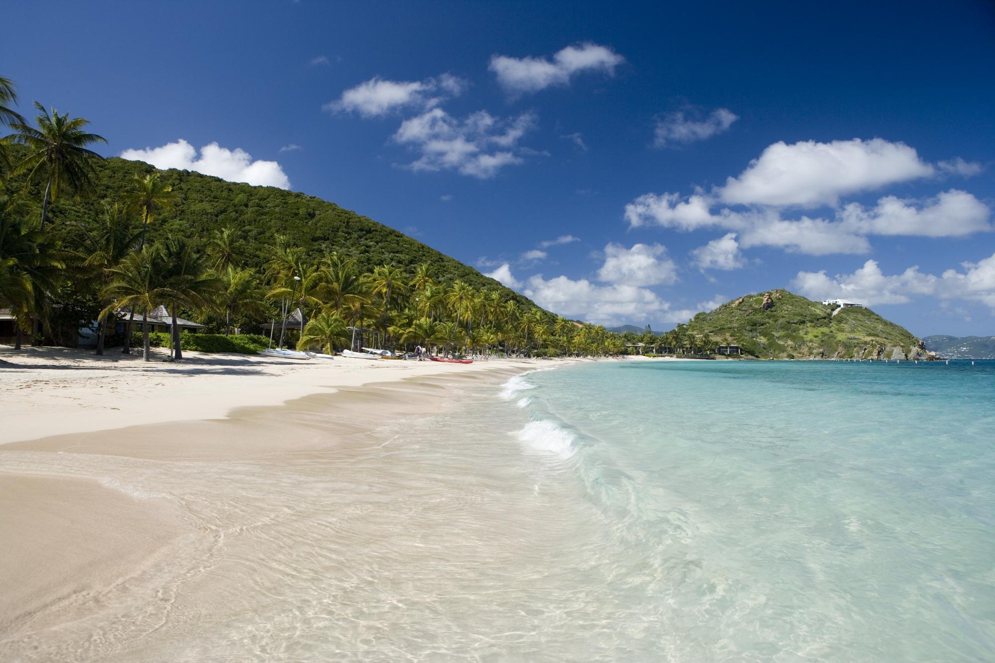 Peter Island's beaches are exceptional, even for the BVIs