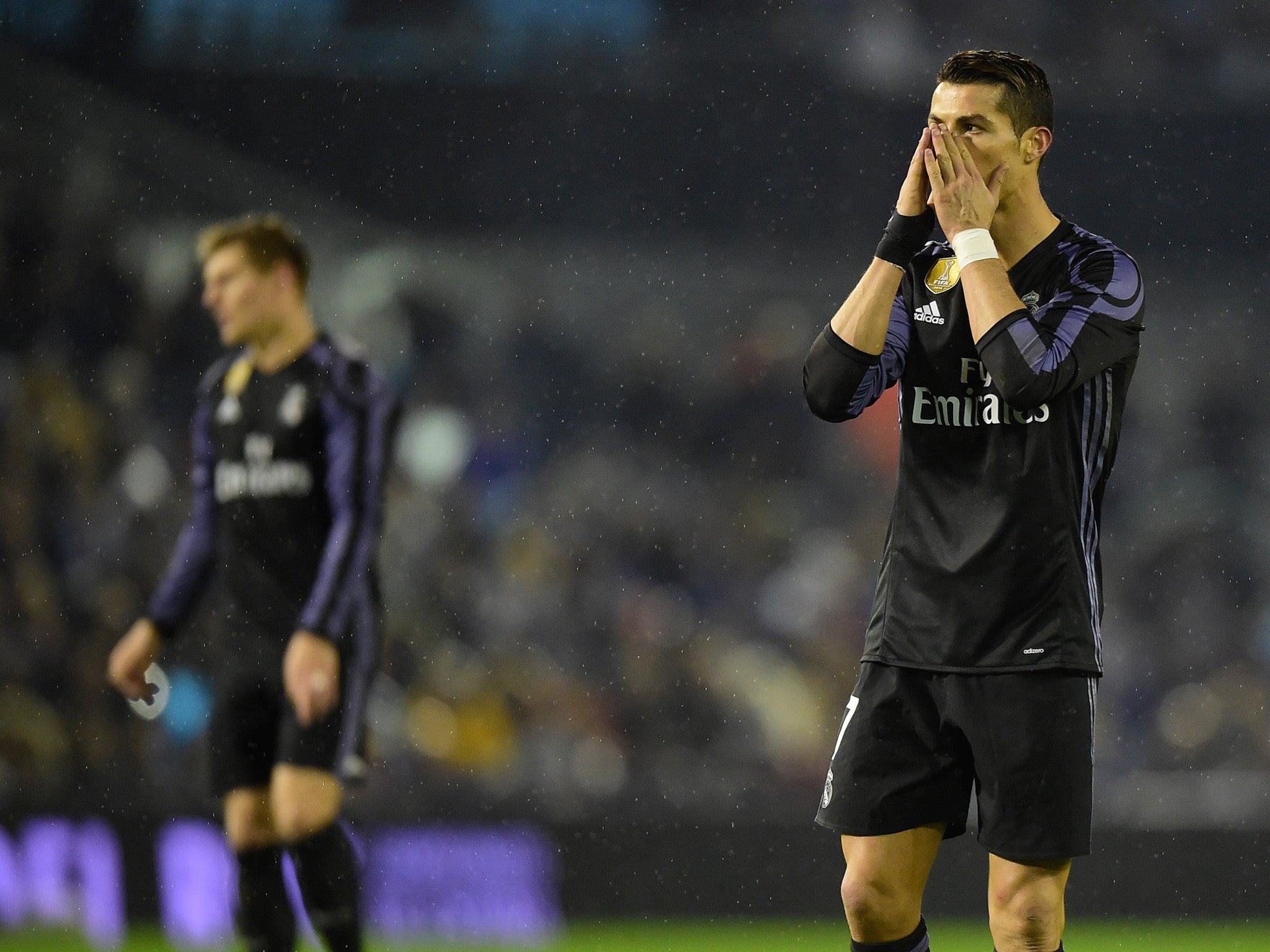 Cristiano Ronaldo and his team-mates could not overturn the 2-1 first leg deficit