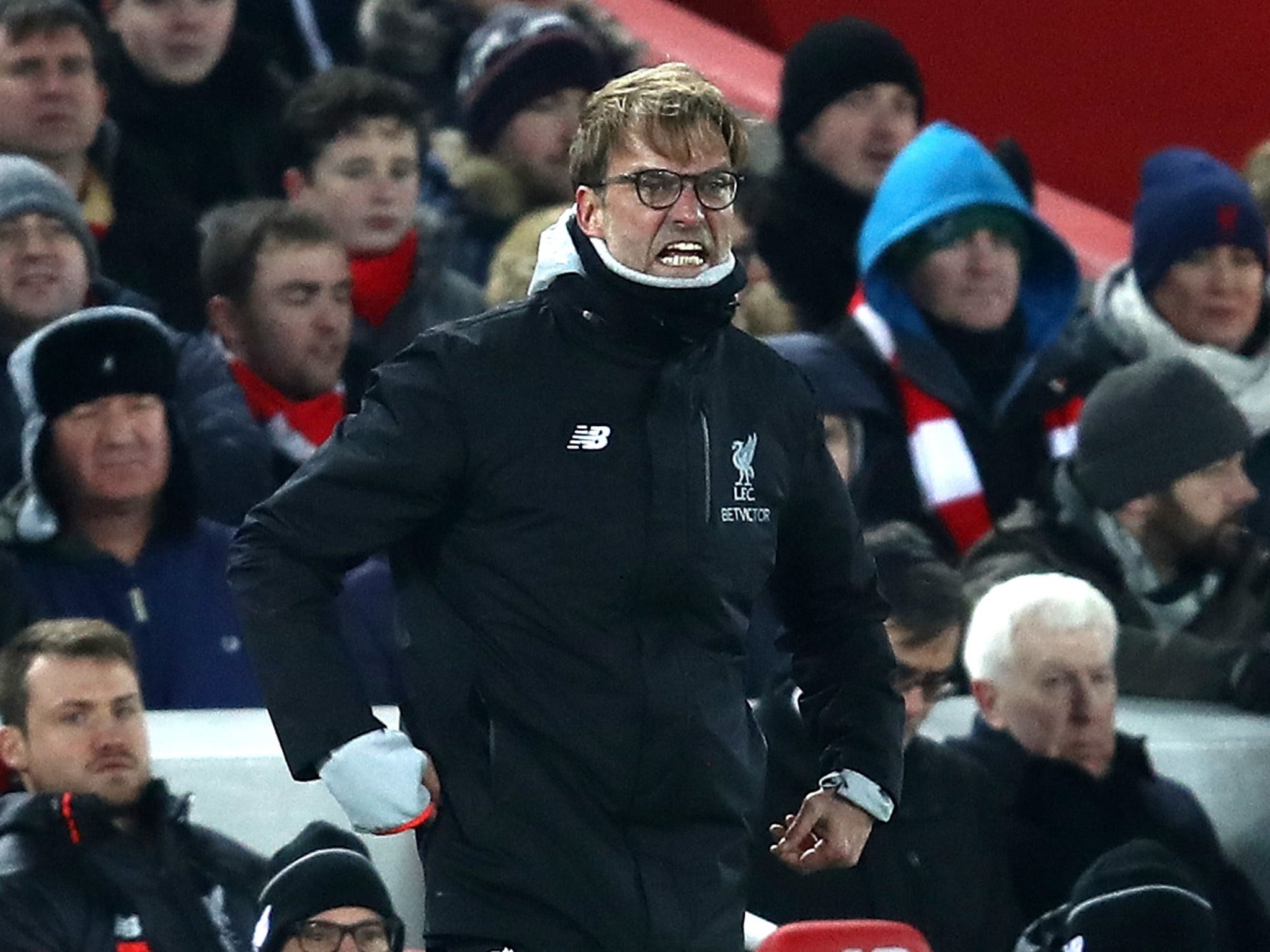 Jurgen Klopp's side suffered defeat at Anfield for the second time in a week