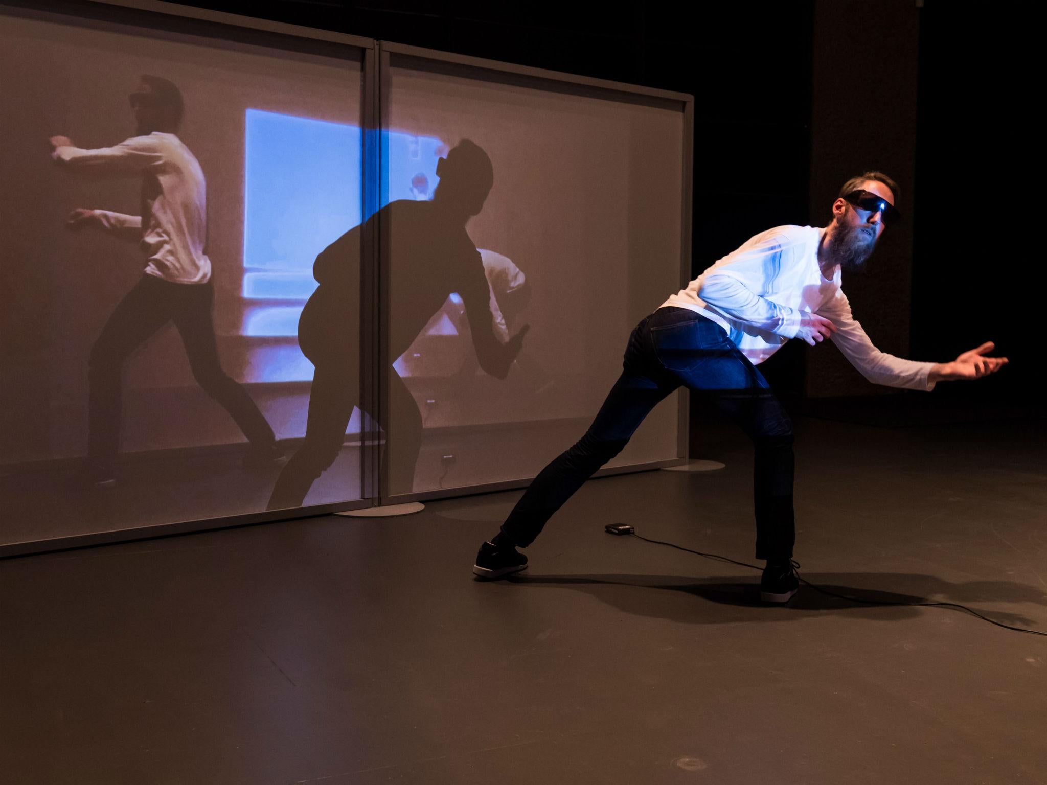 Body talk: the installation steps beyond cliché and subverts the concept of ‘performance’