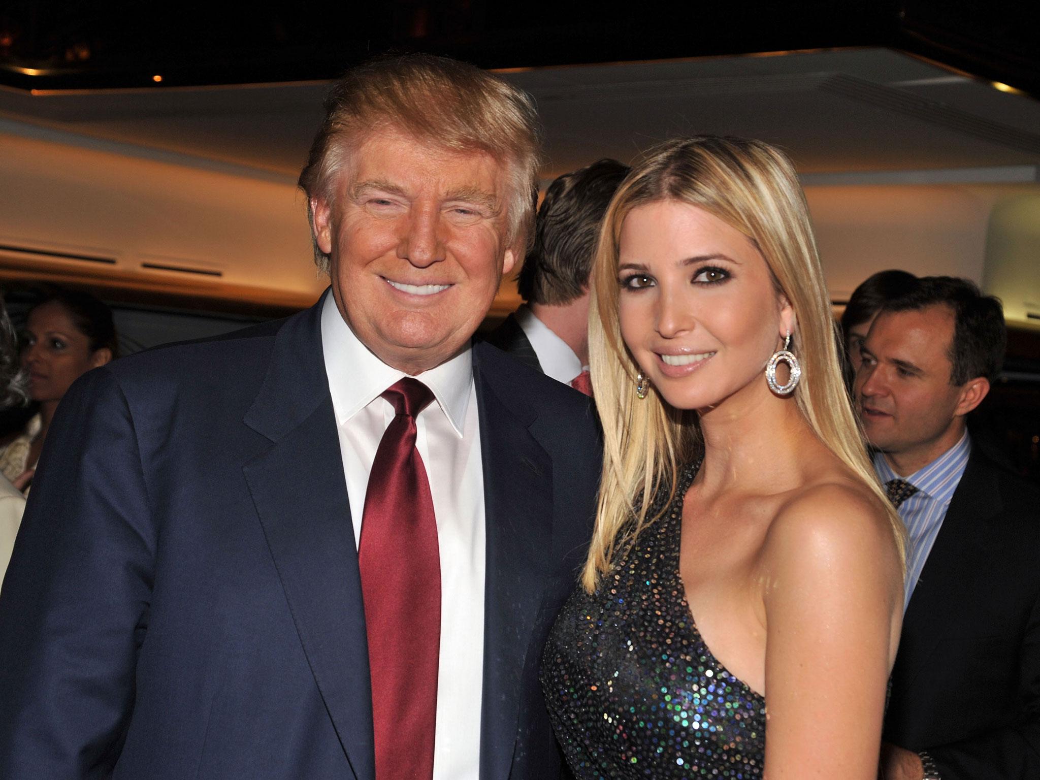 Donald and Ivanka Trump