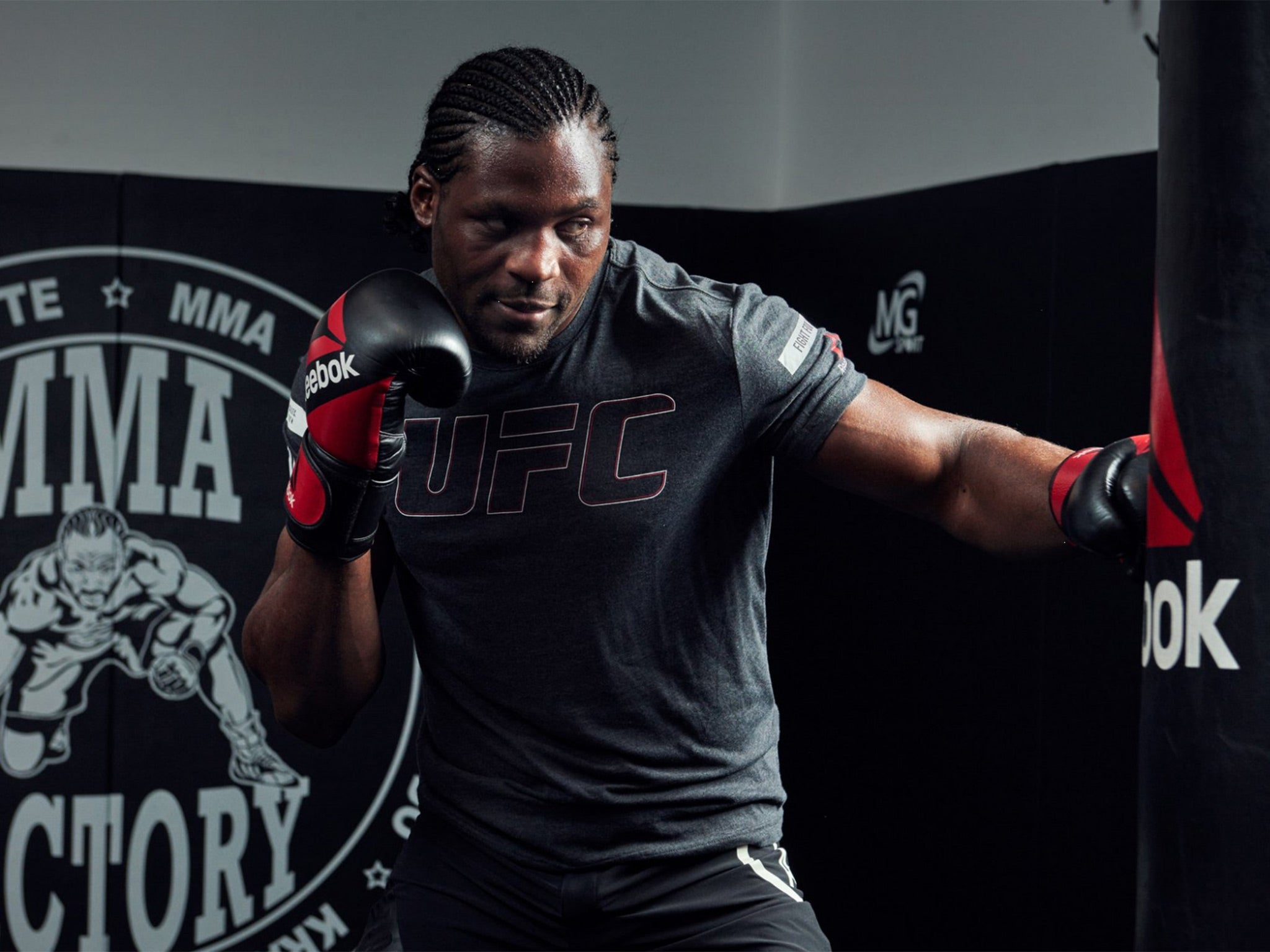 Francis Ngannou is one of France's emerging mixed-martial-arts talents