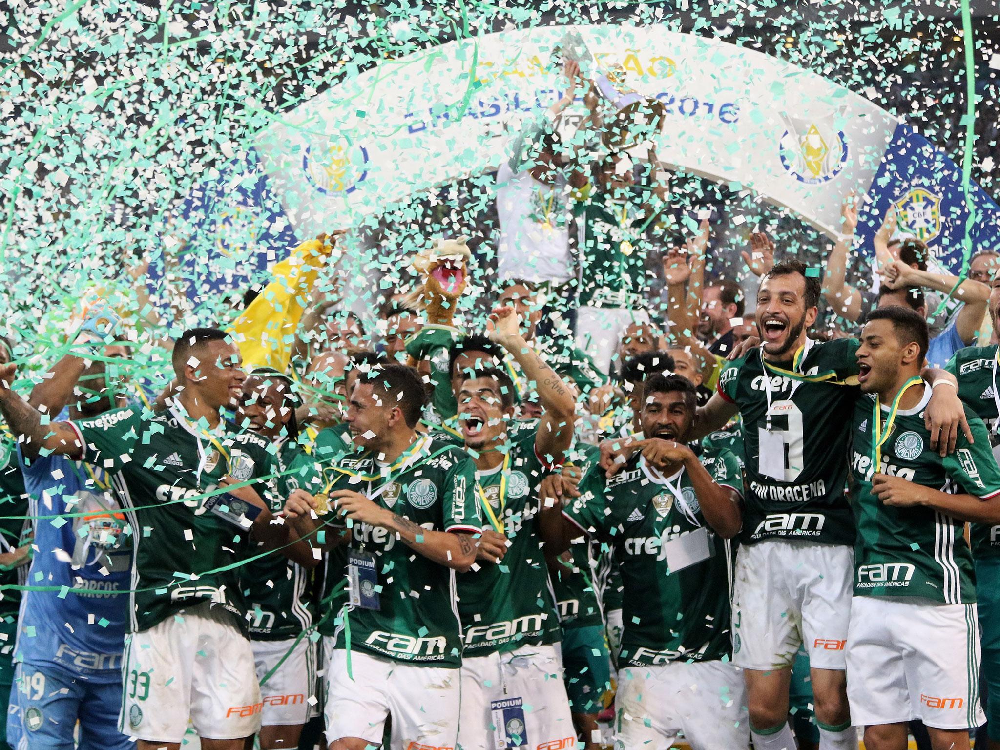 Palmeiras won the Campeonato Brasileiro in 2016 for the first time in two decades