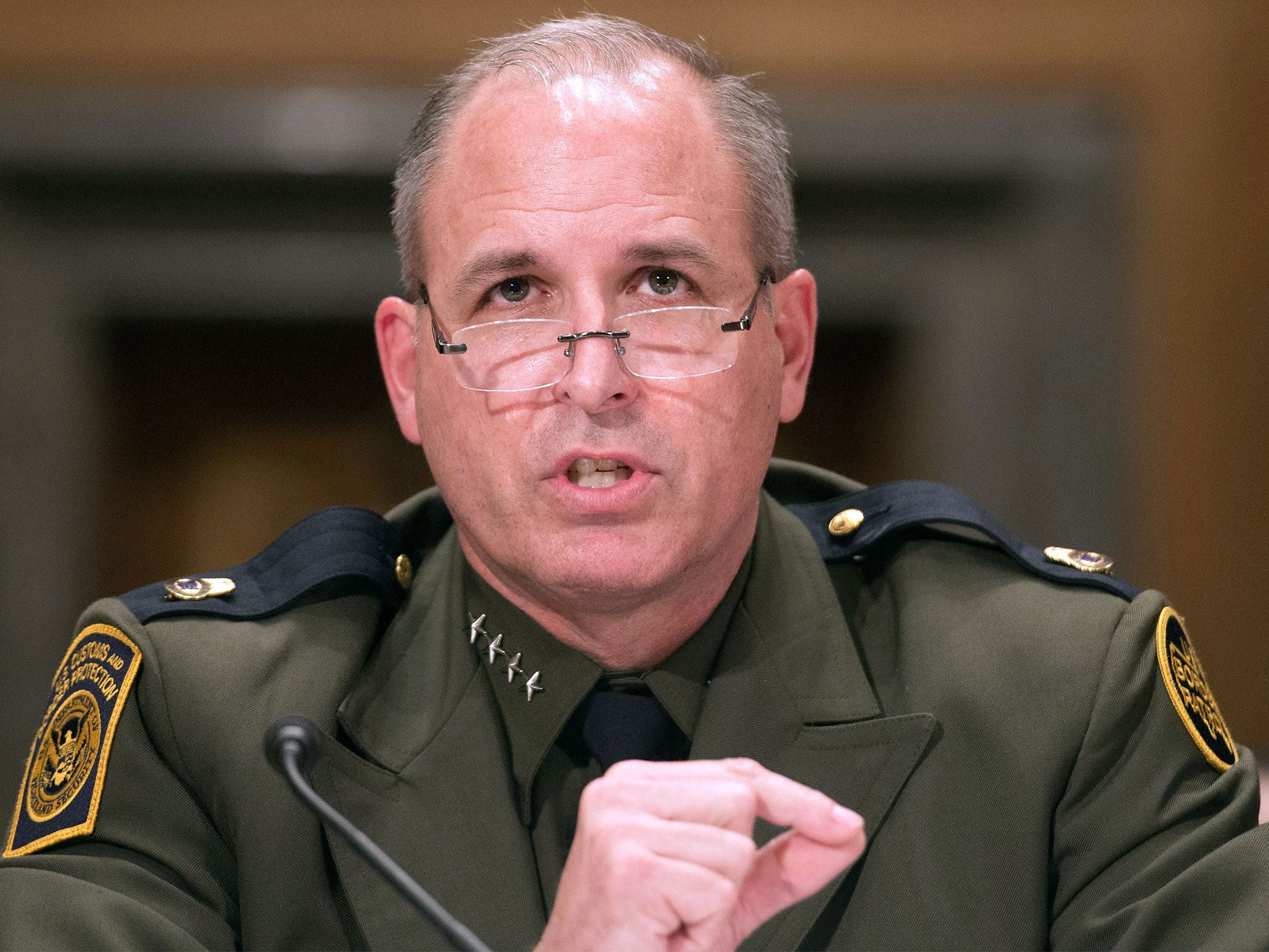 Mark Morgan, chief of the US Border Patrol