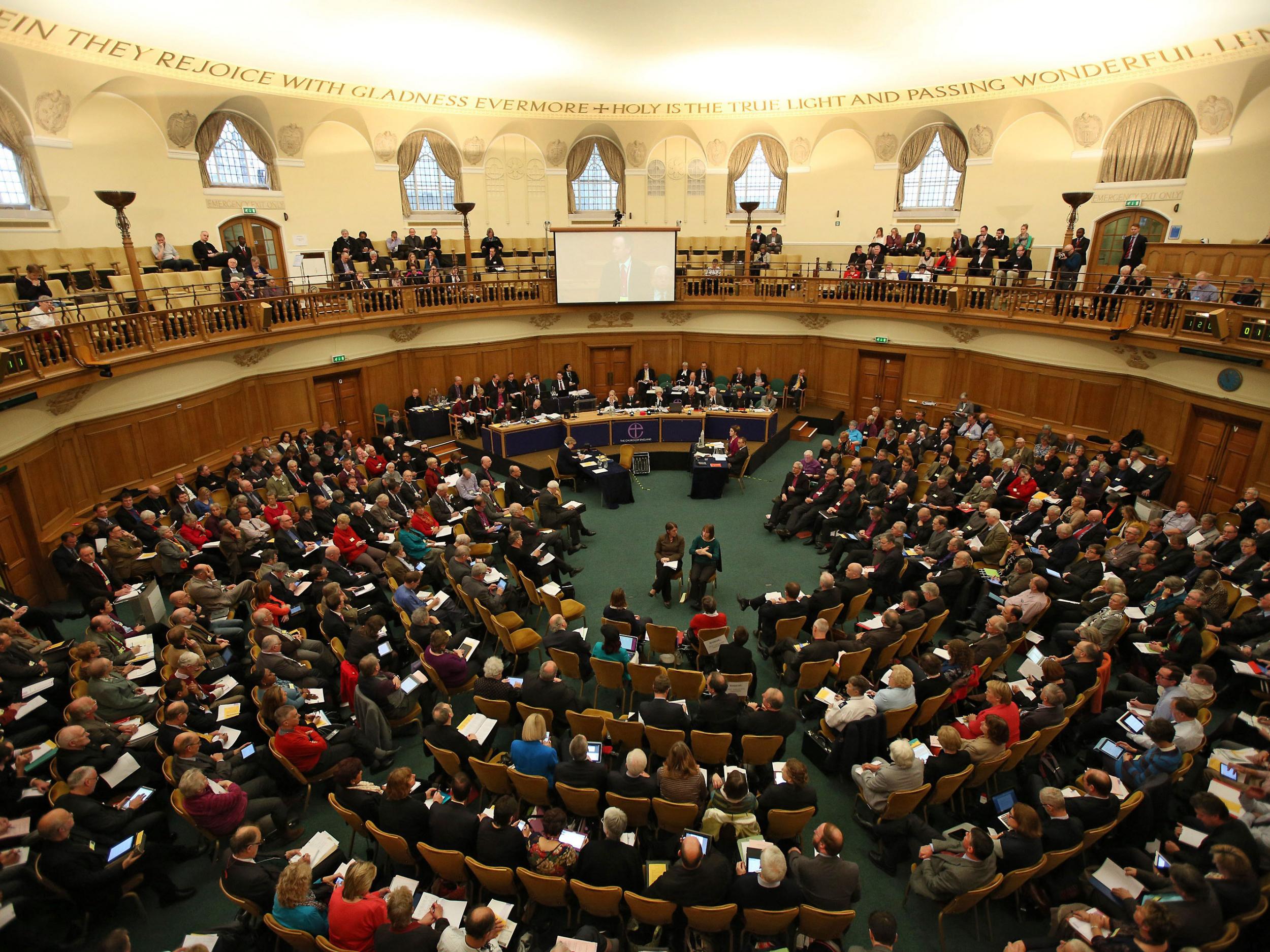 The report will be given to the General Synod next month