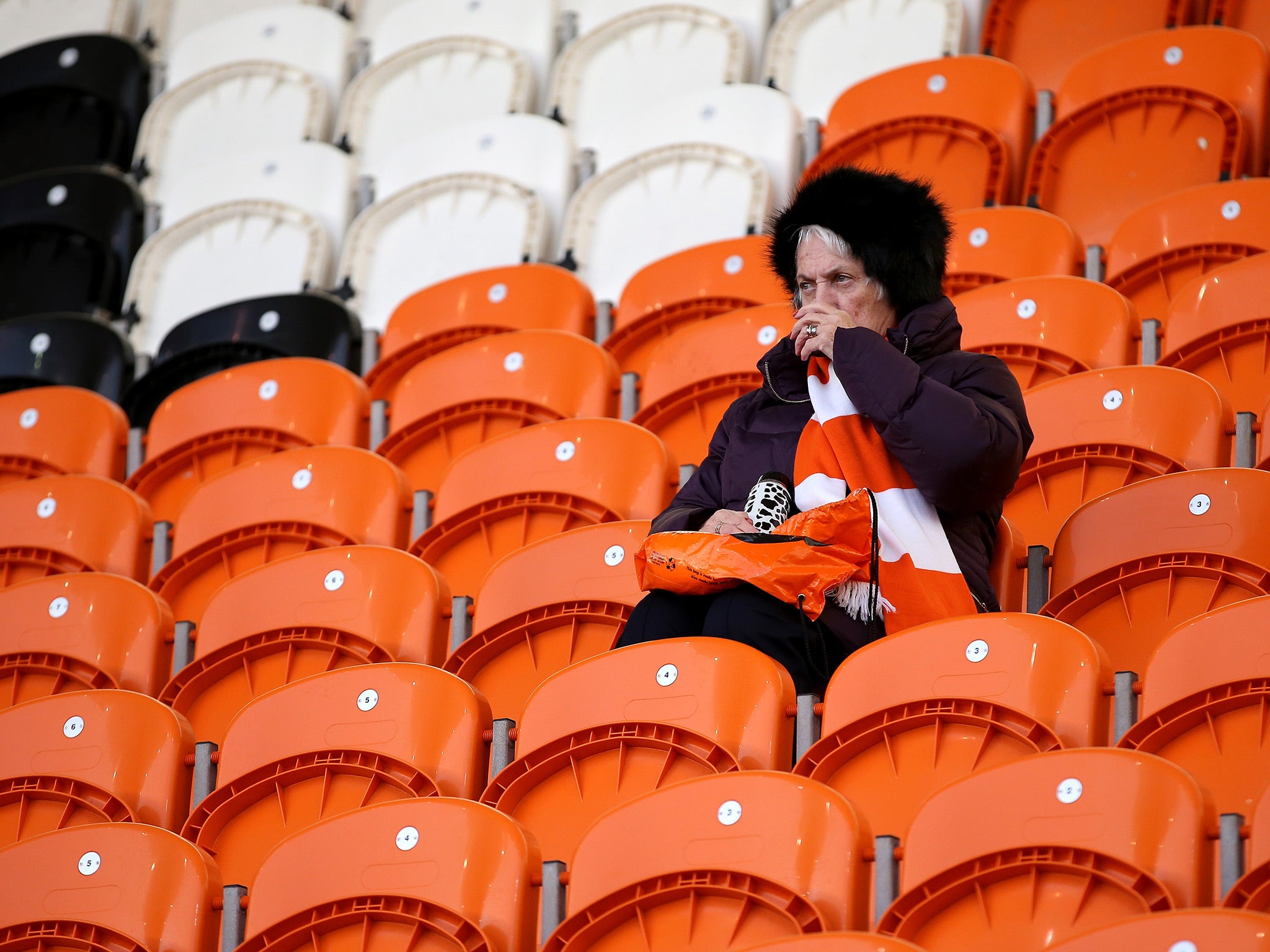 Supporters have stayed away from Bloomfield Road all season in an attempt to force through a change of ownership