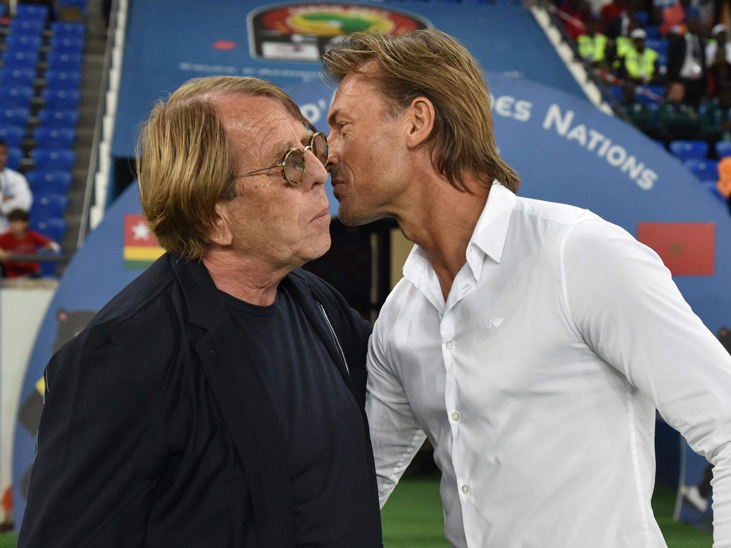 Herve Renard is a slick dresser but also known for his sideline rages