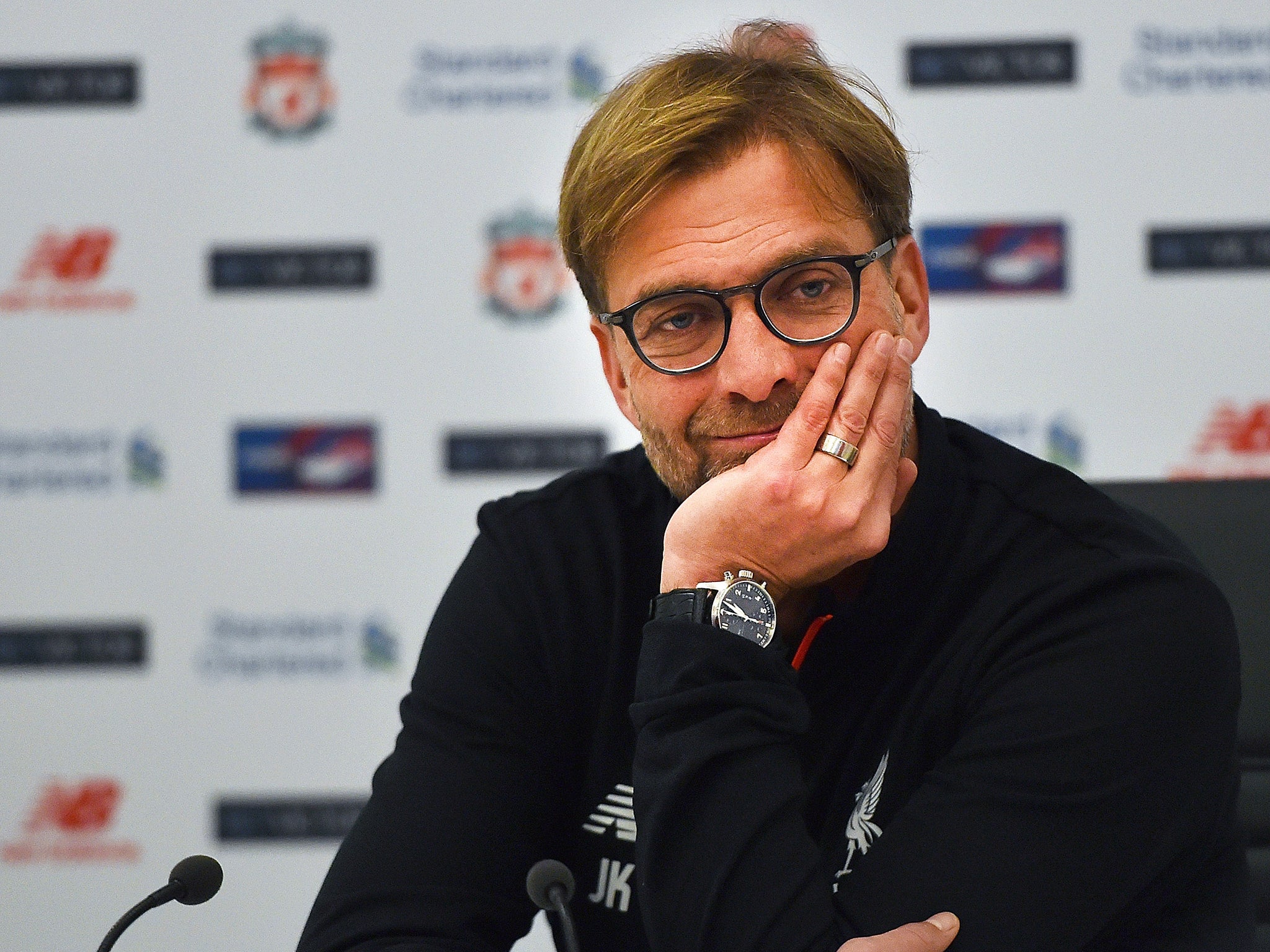 Klopp wouldn't be drawn on who would start between the sticks against Spurs