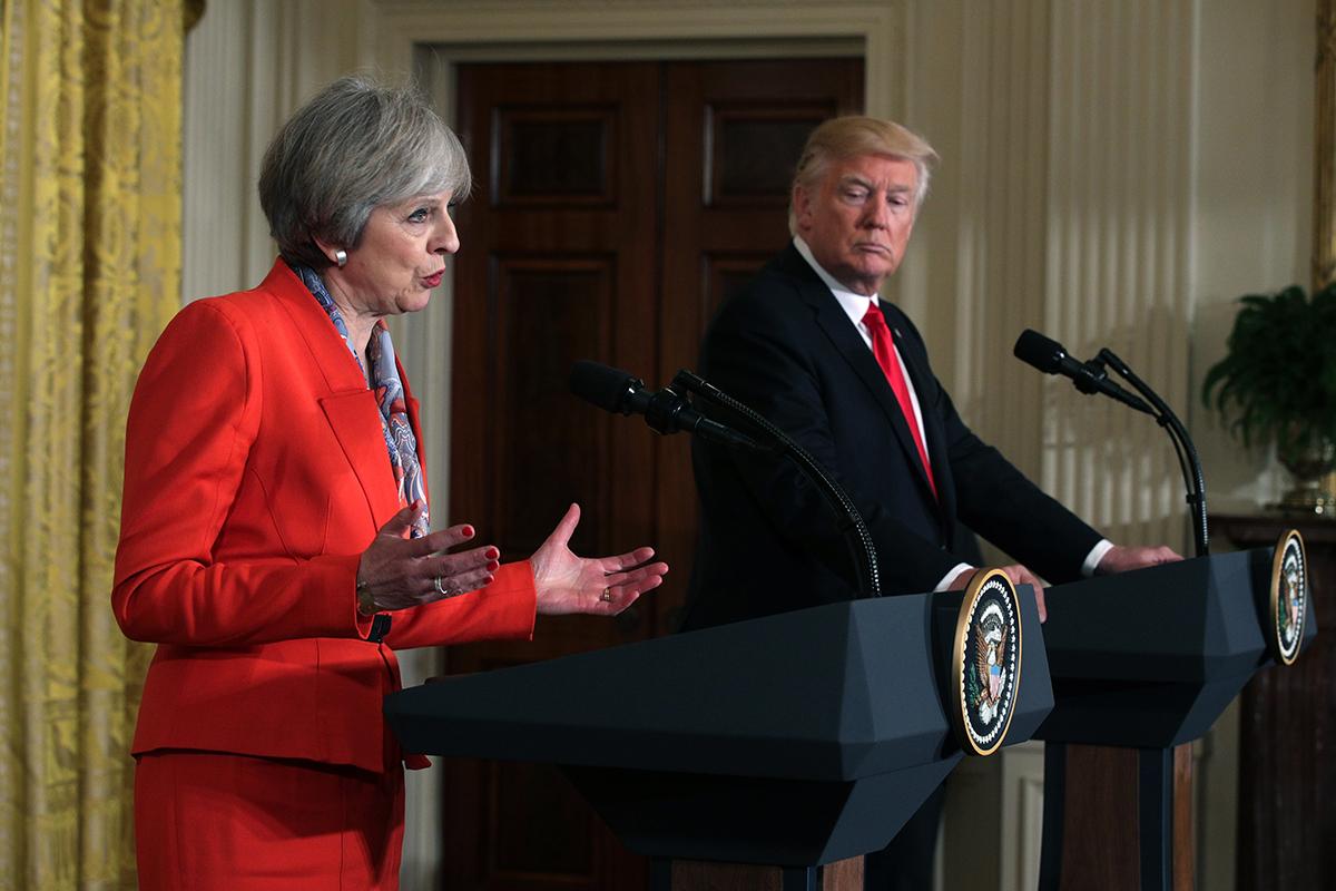 The Prime Minister and the President take questions from the press at the White House