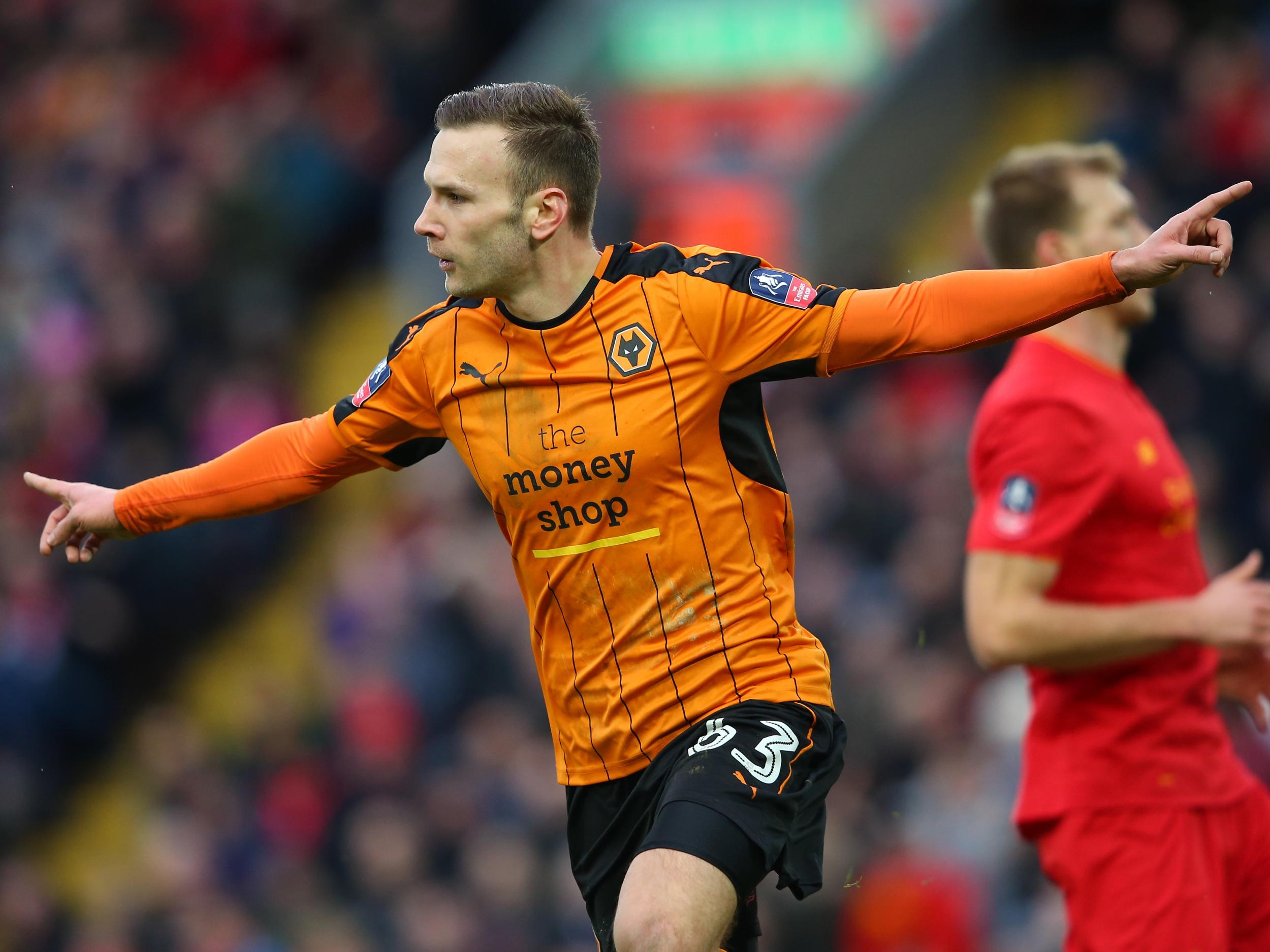 Weimann only just joined Wolves on loan from Derby