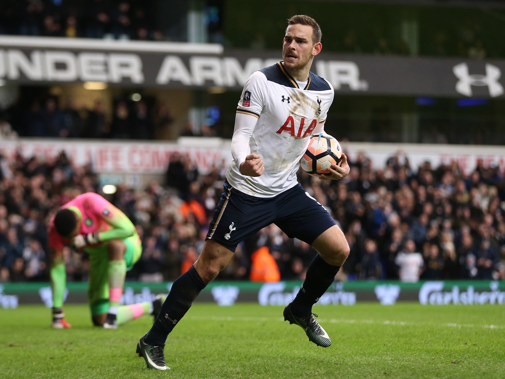 Vincent Janssen levelled the match from the penalty spot