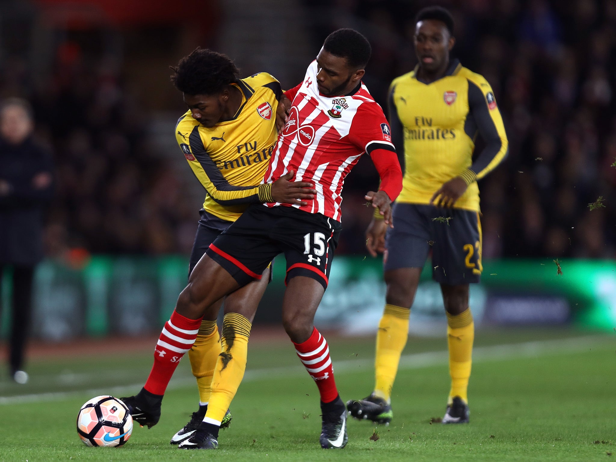 Ainsley Maitland-Niles put in an impressive display at the heart of Arsenal's midfield