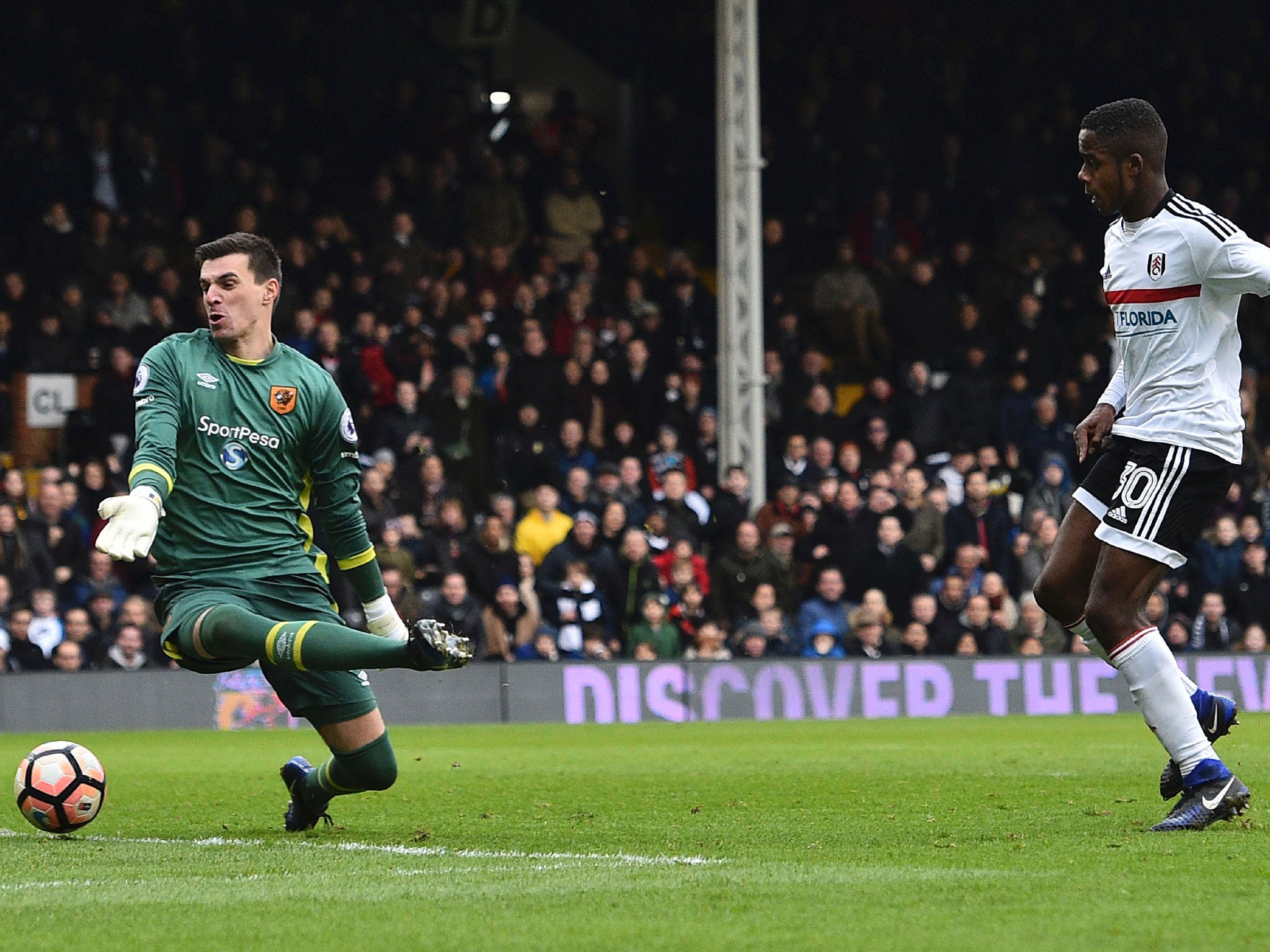 Ryan Sessegnon scores Fulham's third goal