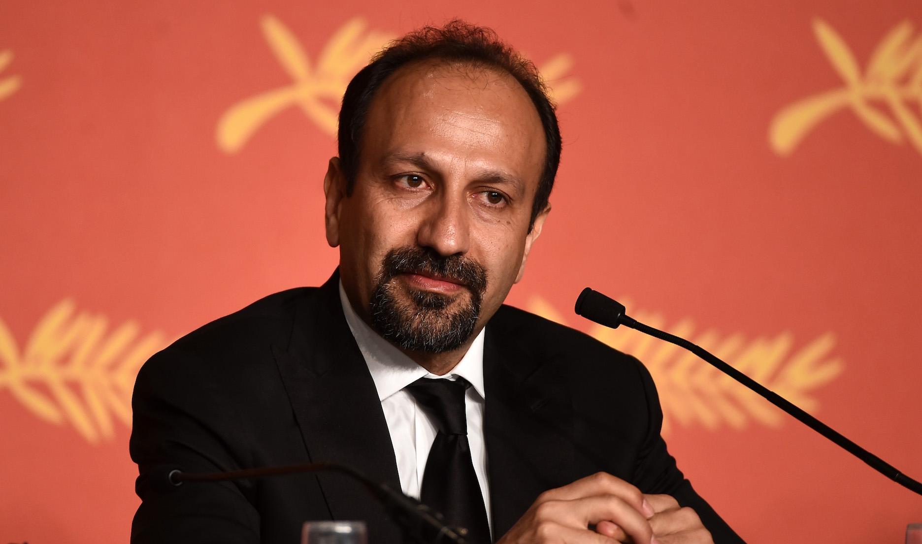 Scriptwriter Asghar Farhadi, winner of the award for Best Script for the movie The Salesman, attends the Palme D'Or Winner Press Conference during the 69th annual Cannes Film Festival at the Palais des Festivals on May 22, 2016 in Cannes, France.