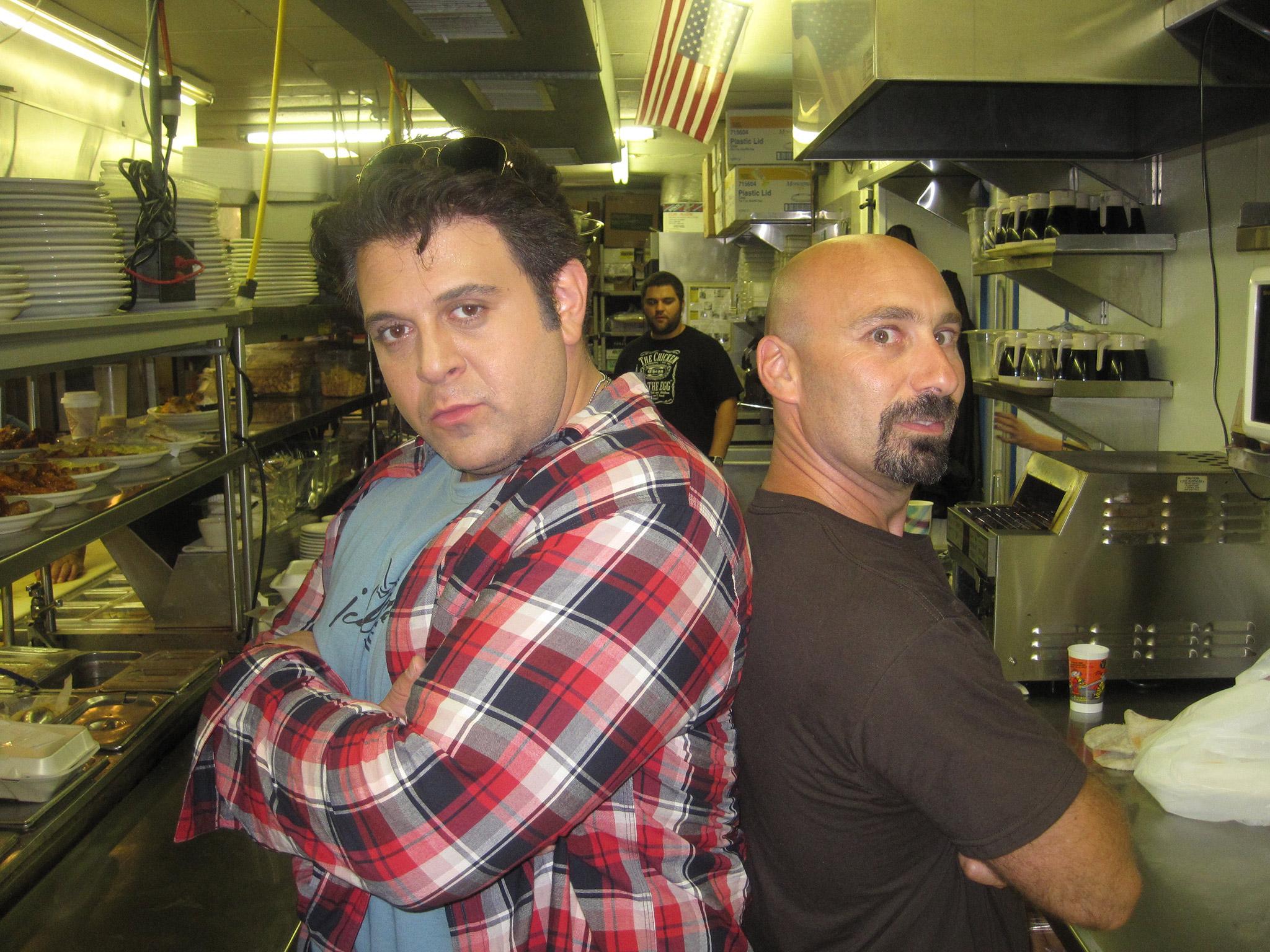 &#13;
Adam Richman visited The Chicken or The Egg in 2010&#13;