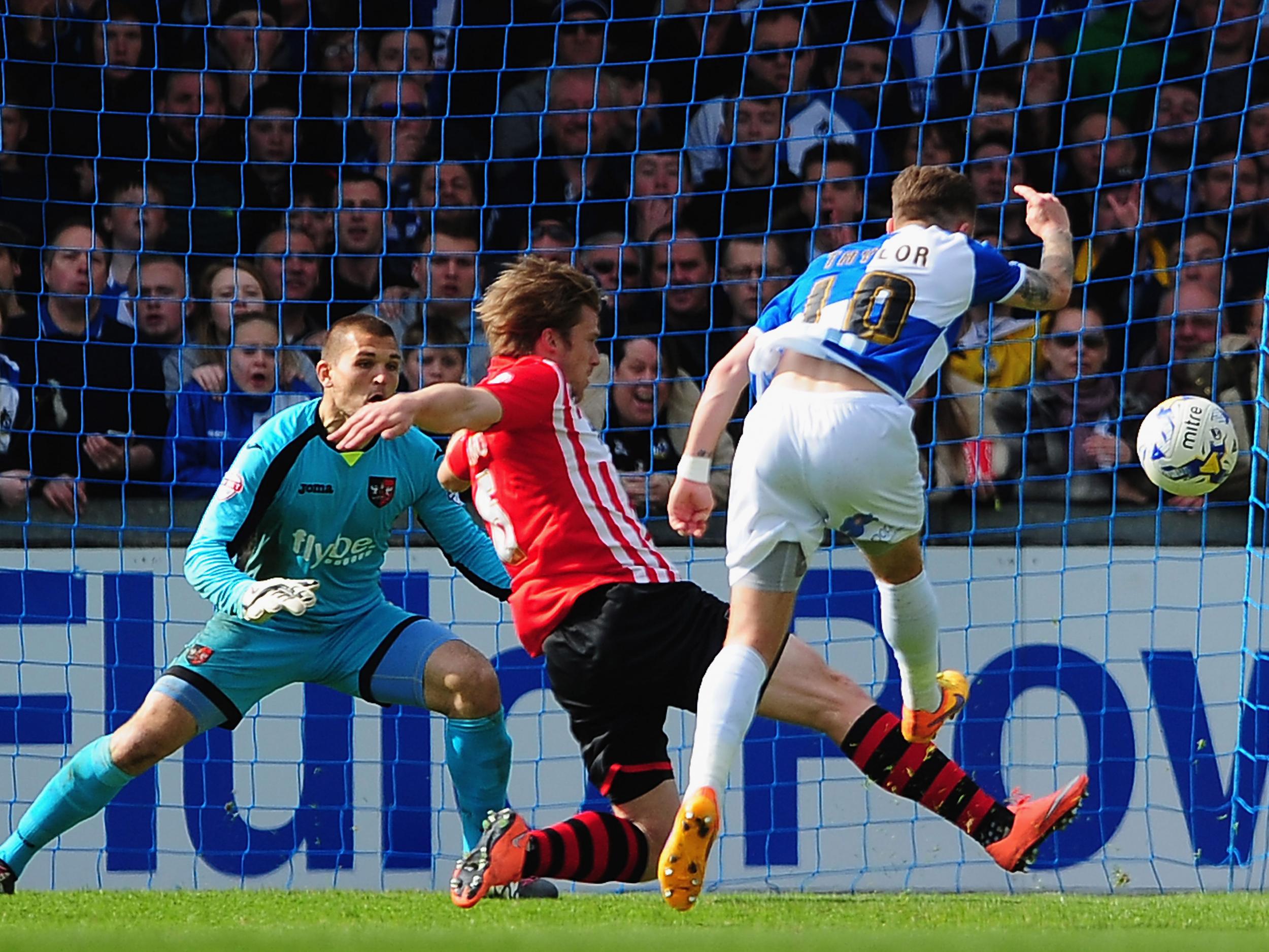 Bristol Rovers' star striker, Matty Taylor, is leaving for cross-town rivals City