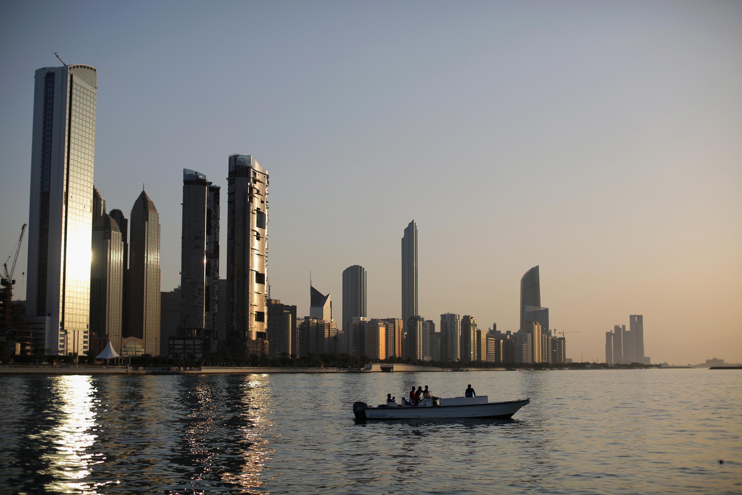 Abu Dhabi's skyline has changed a lot since the 1980s; the airport, not so much