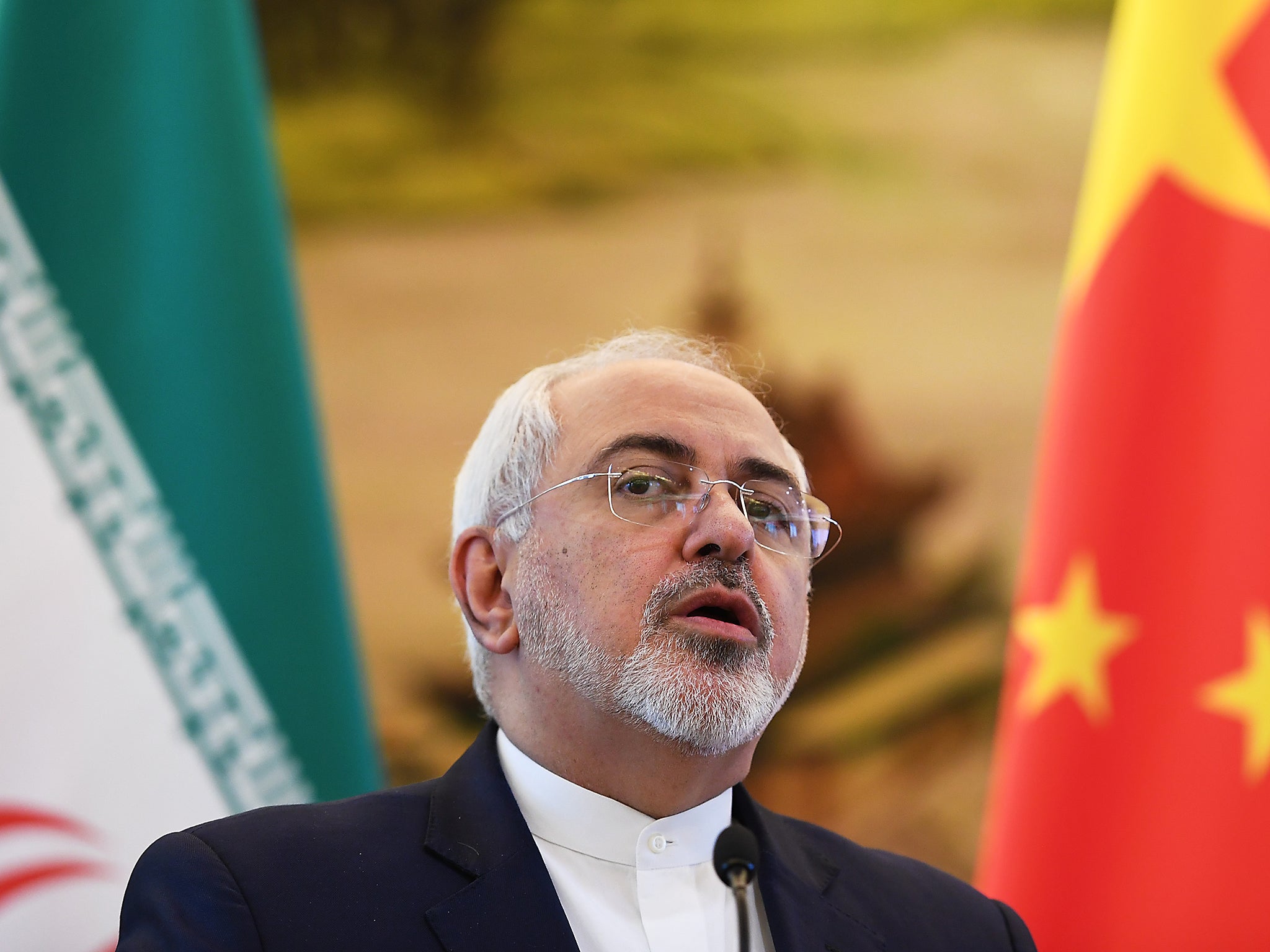 Iranian Foreign Minister Mohammad Javad Zarif