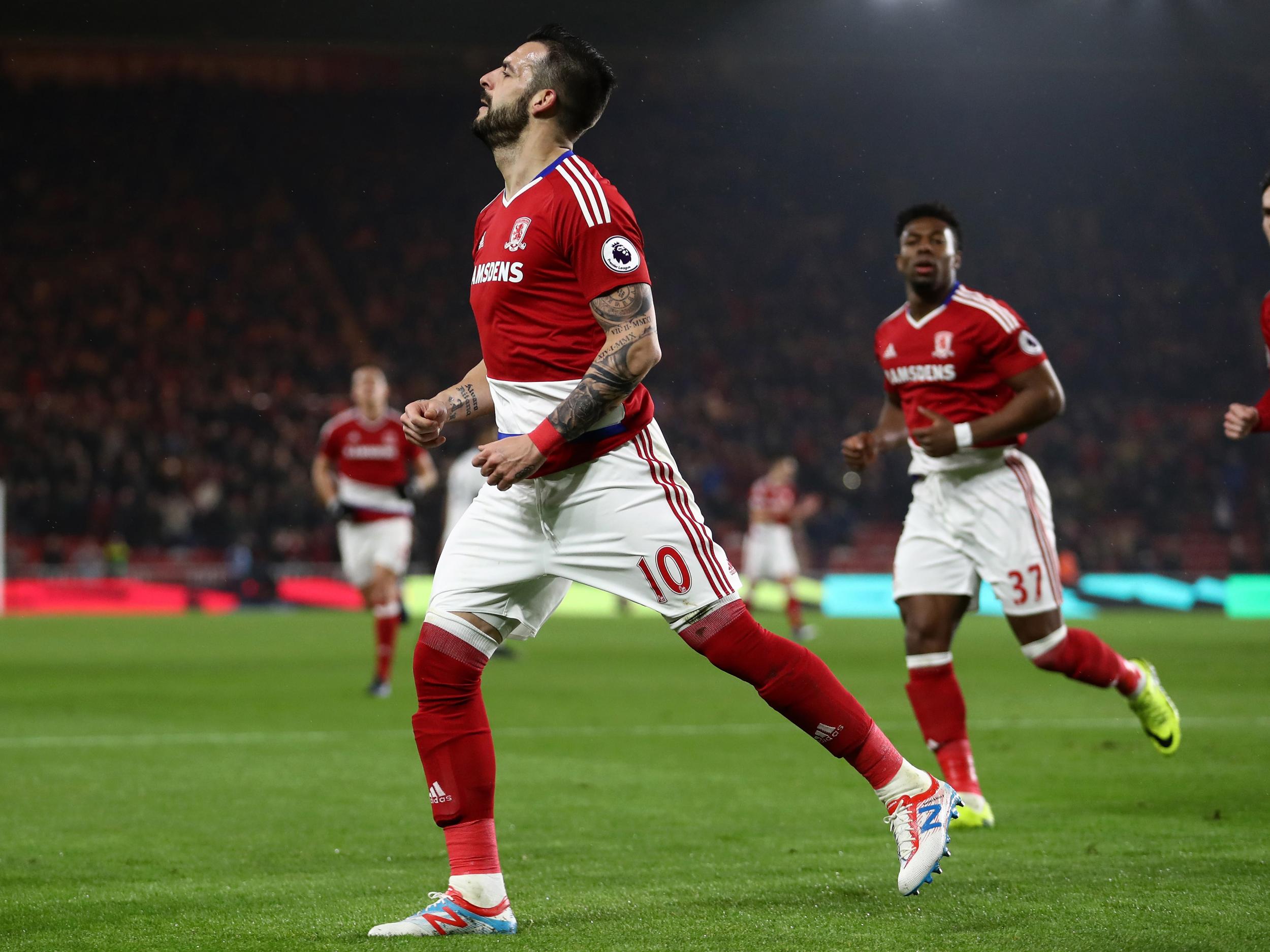 Negredo scored but Middlesbrough's winless run continued