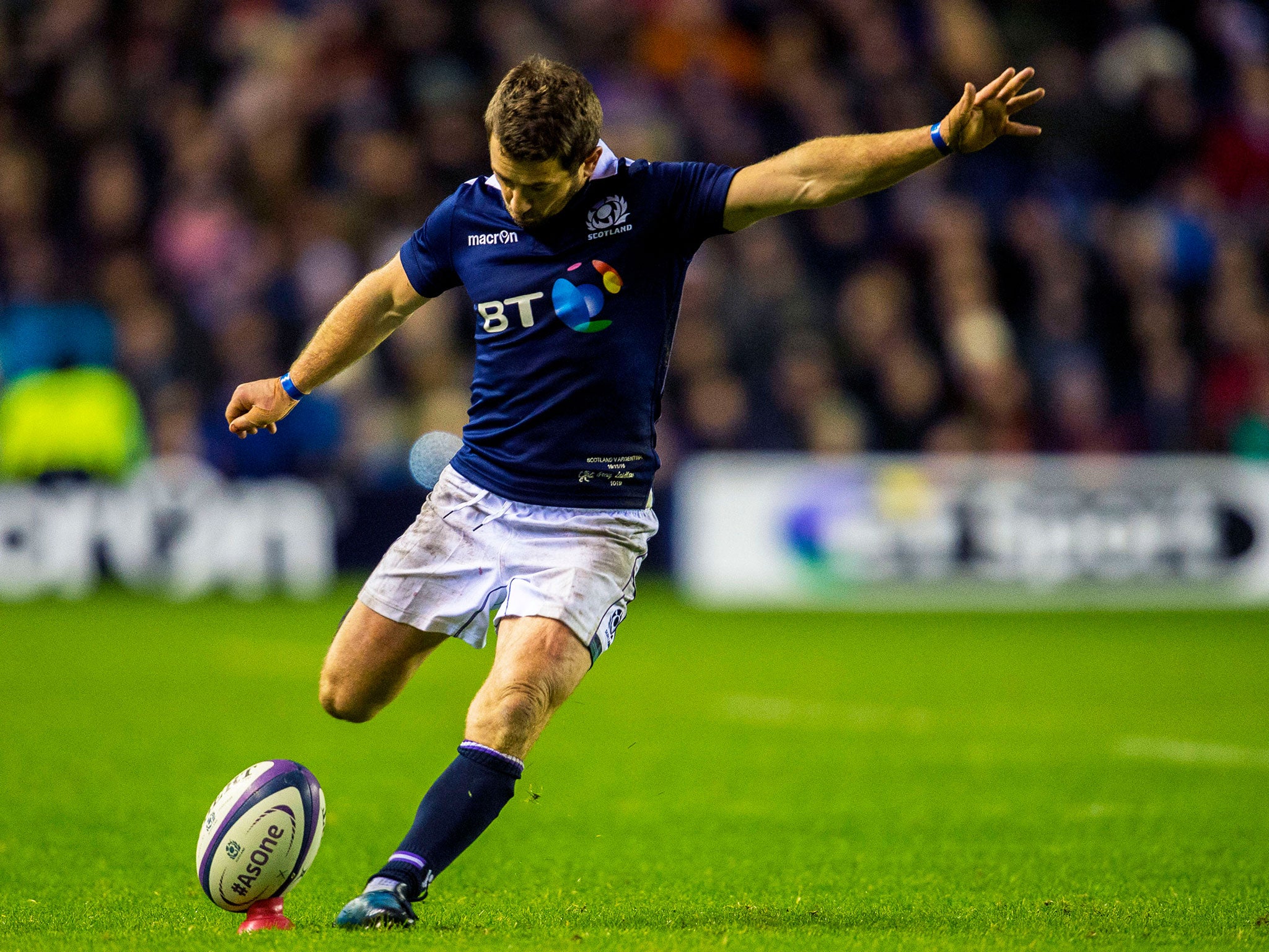 Laidlaw will captain Scotland for the third time in the Six Nations