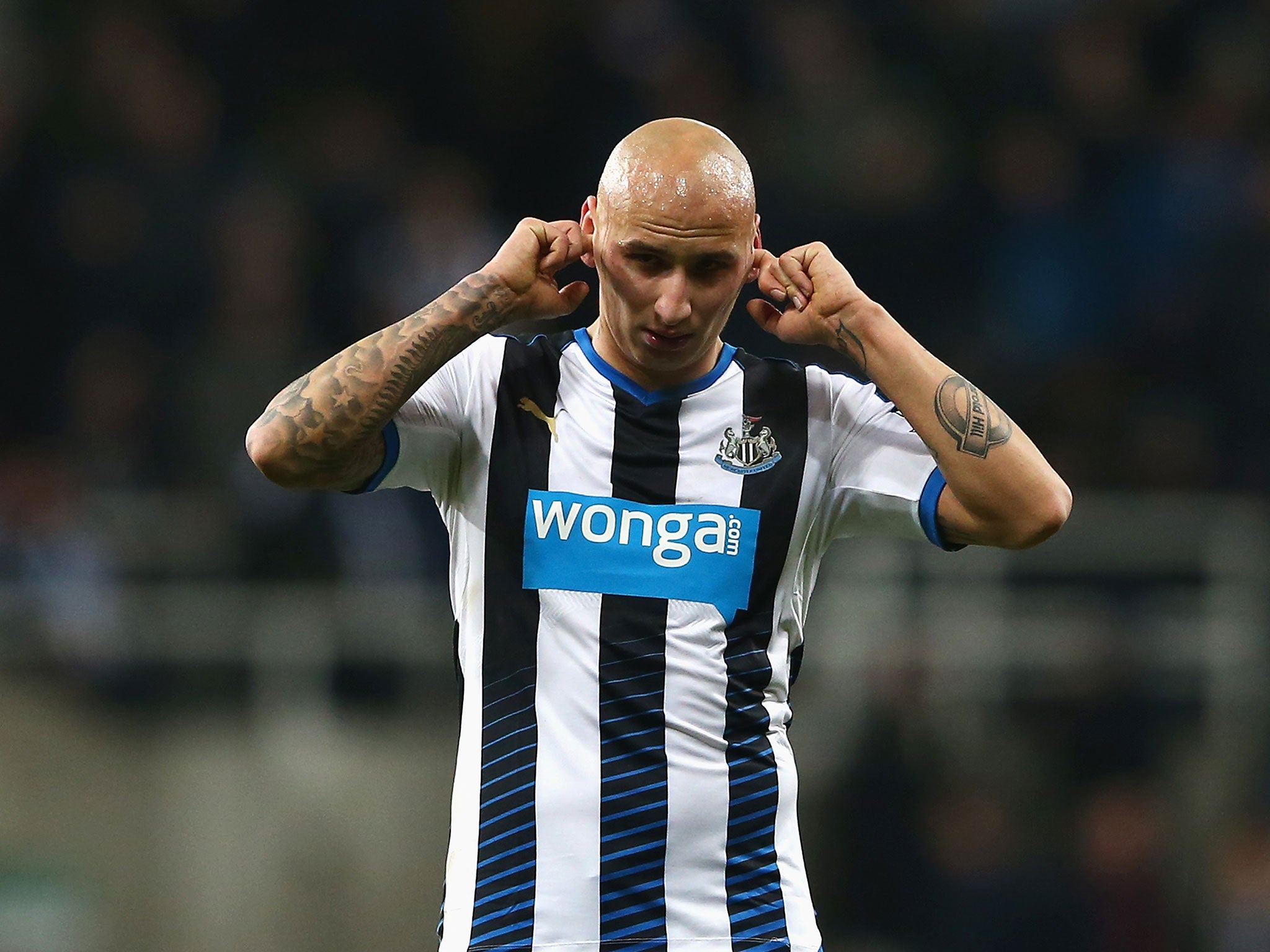 Shelvey opened the scoring for Newcastle