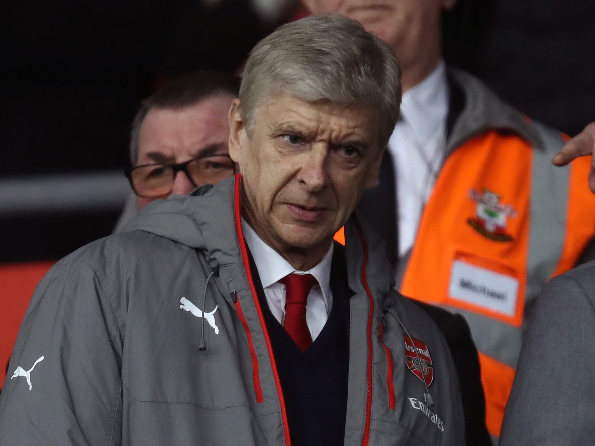 Arsene Wenger has seen his emotions get the better of him at times this season