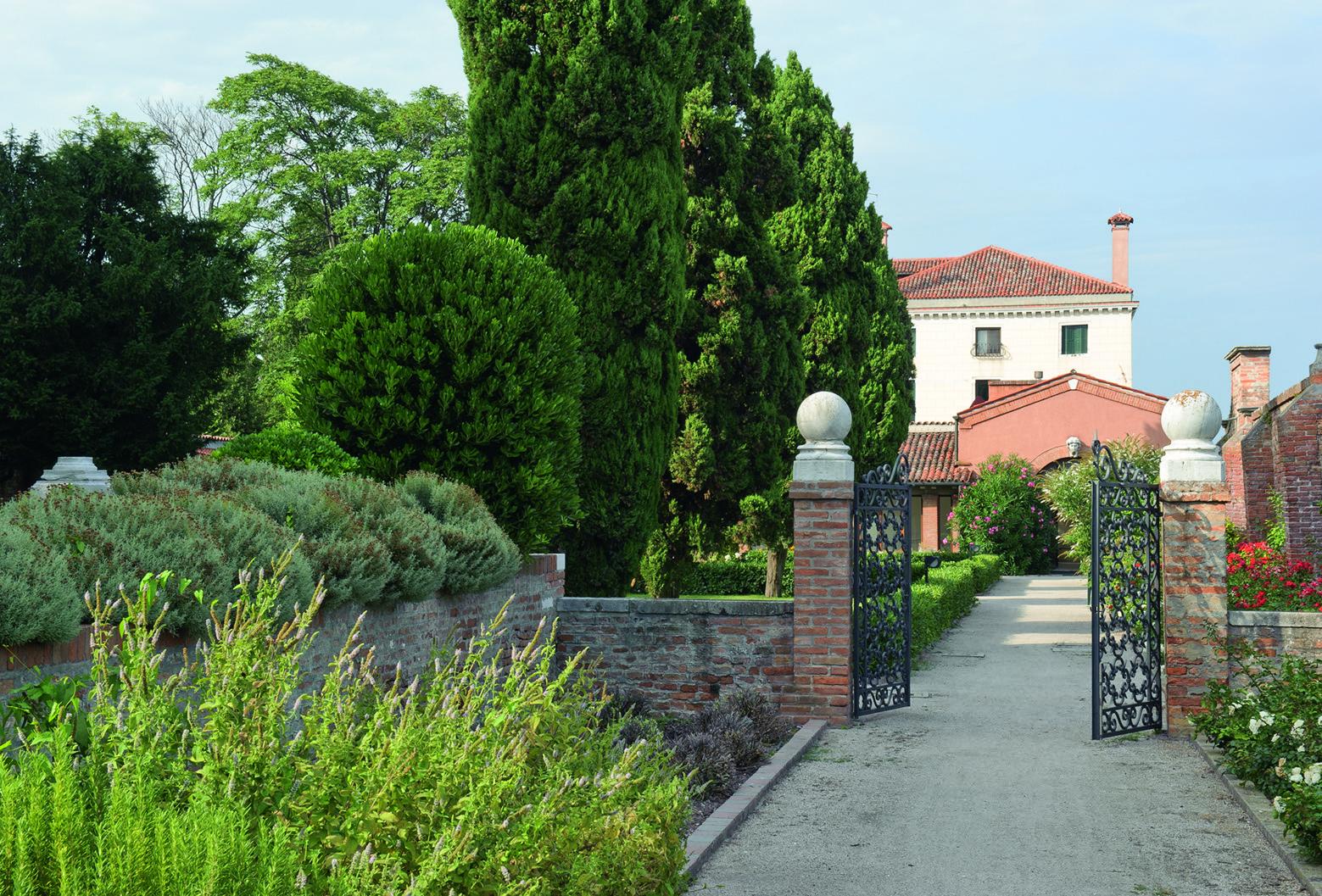 The Casino degli Spiriti’s garden is a rare retreat from the crowds