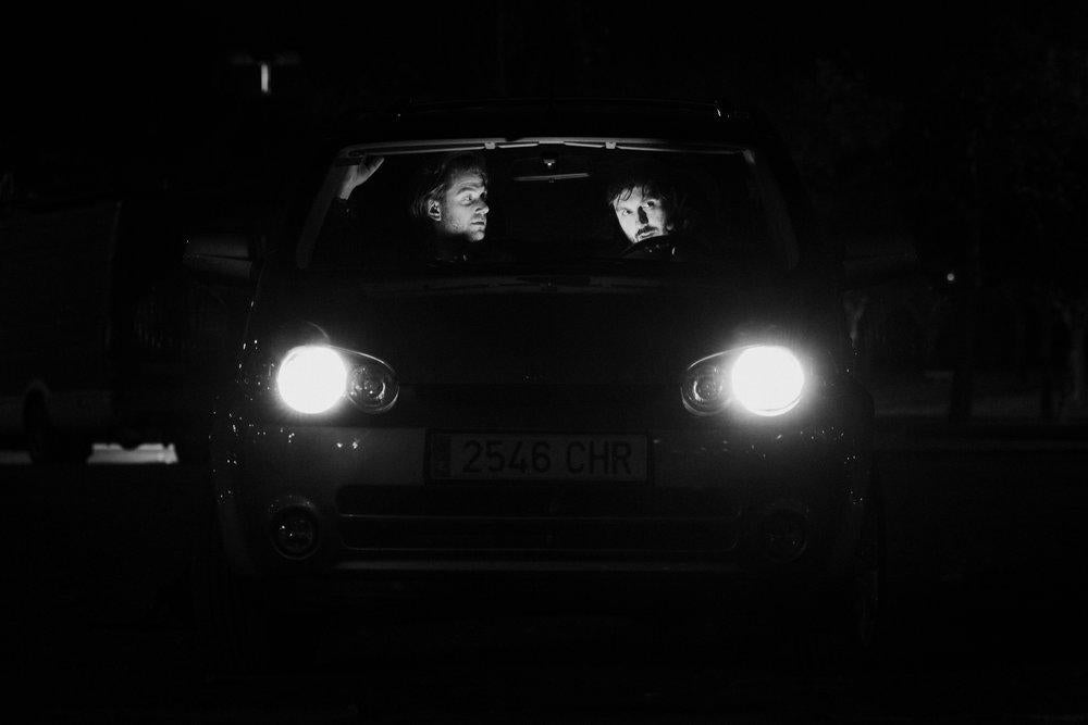 Long-distance partnership: Axel Boman and John Talabot spent two years flitting between Barcelona and Stockholm recording their album