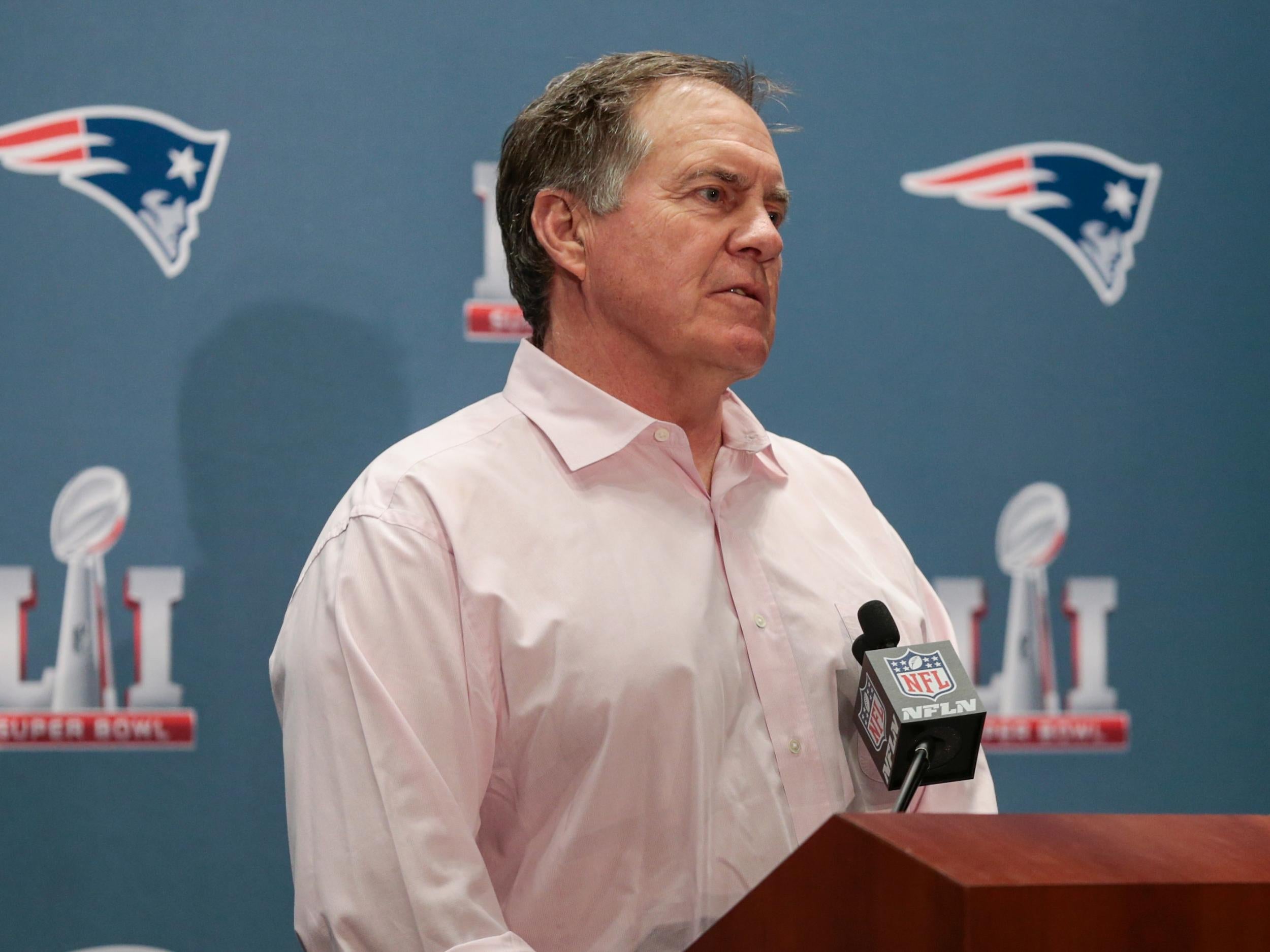 Belichick has already won four Super Bowls