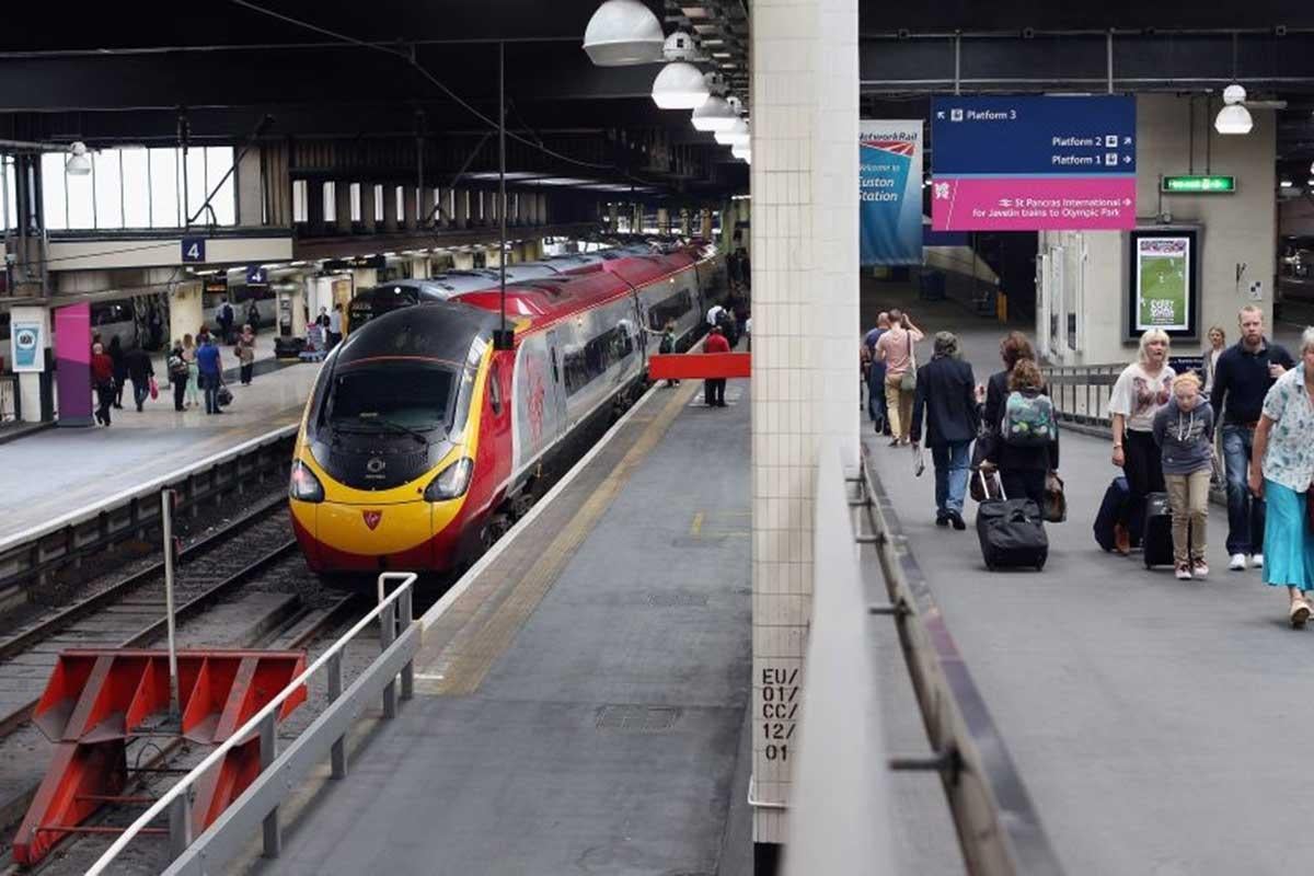 British Transport Police officers were waiting for Mr Morrissey when he arrived at Euston