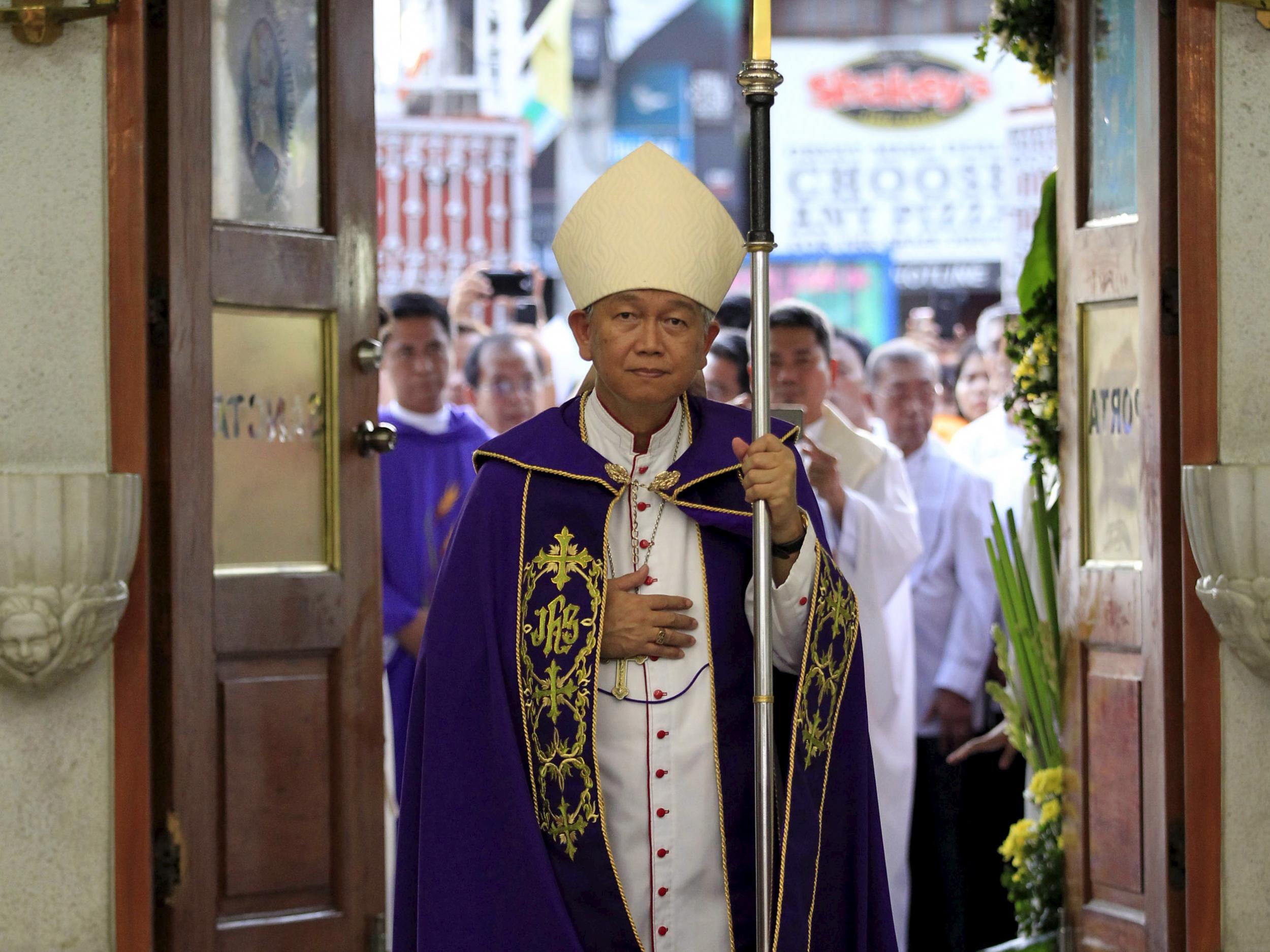 Bishop Broderick Pabillo, auxiliary bishop of the Archdiocese of Manila in the Philippines