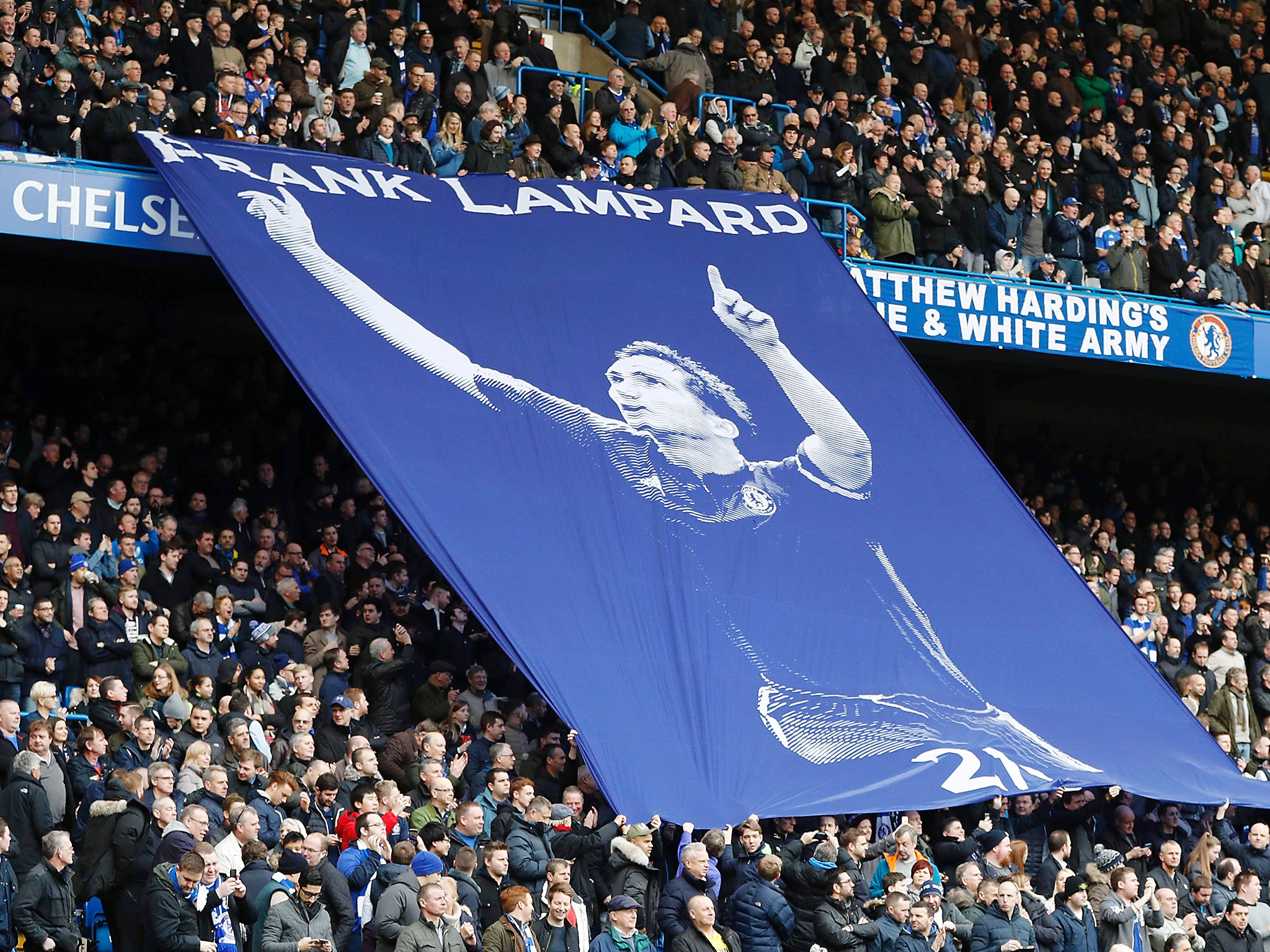 Frank Lampard won 11 major trophies in his 13-year spell at Chelsea