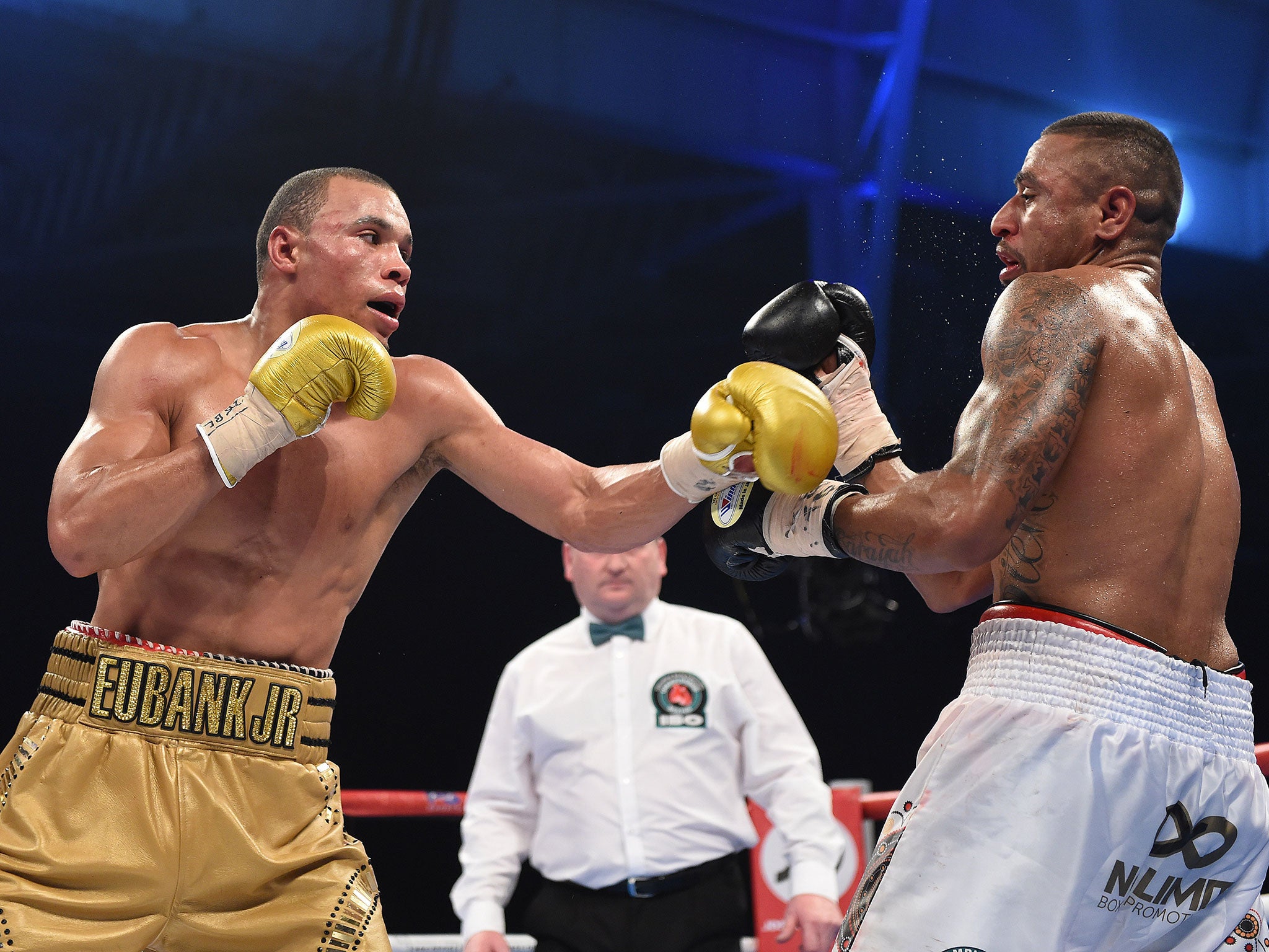 Chris Eubank Jr defeated Renold Quinlan to win the IBO super-middleweight title