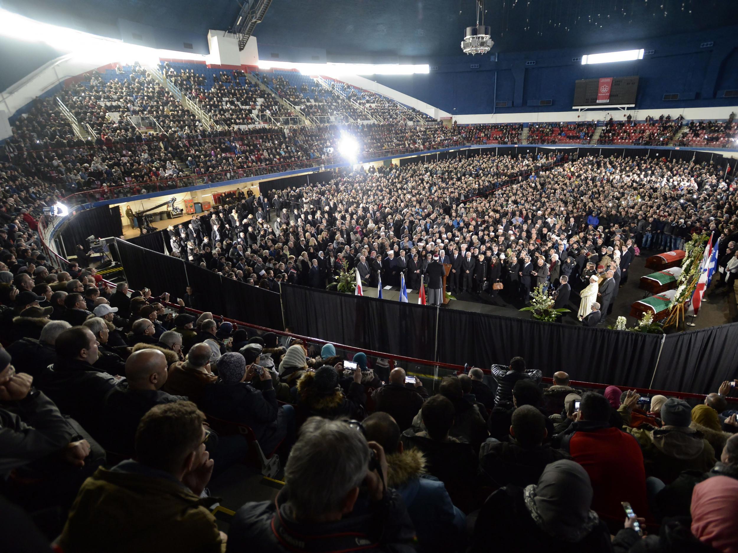 Each of the two funerals drew thousands of mourners, Thursday, 2 February 2017