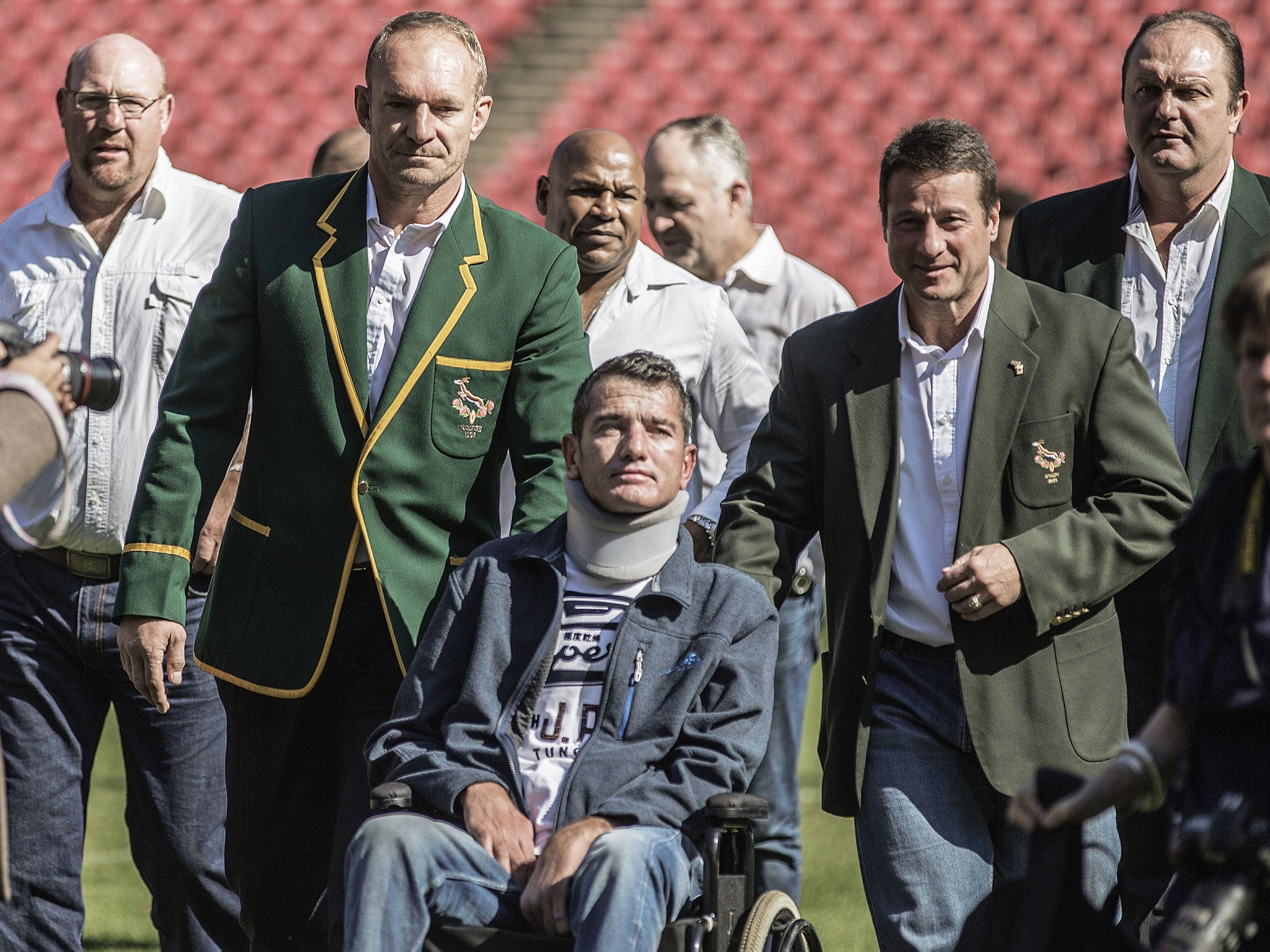 Joost van der Westhuizen was diagnosed with motor neurone disease in 2011