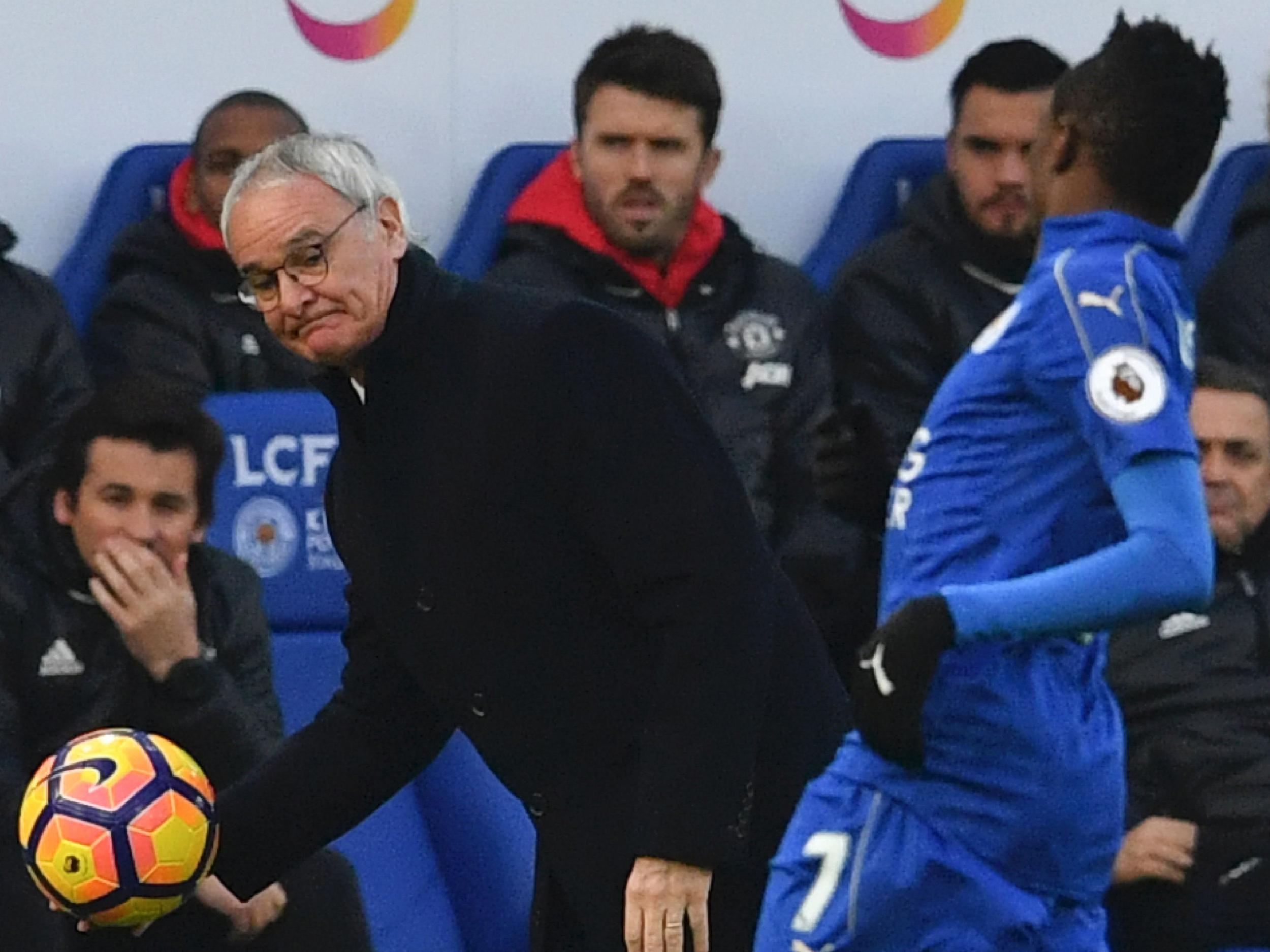 The players have rejected suggestions they are not behind Ranieri