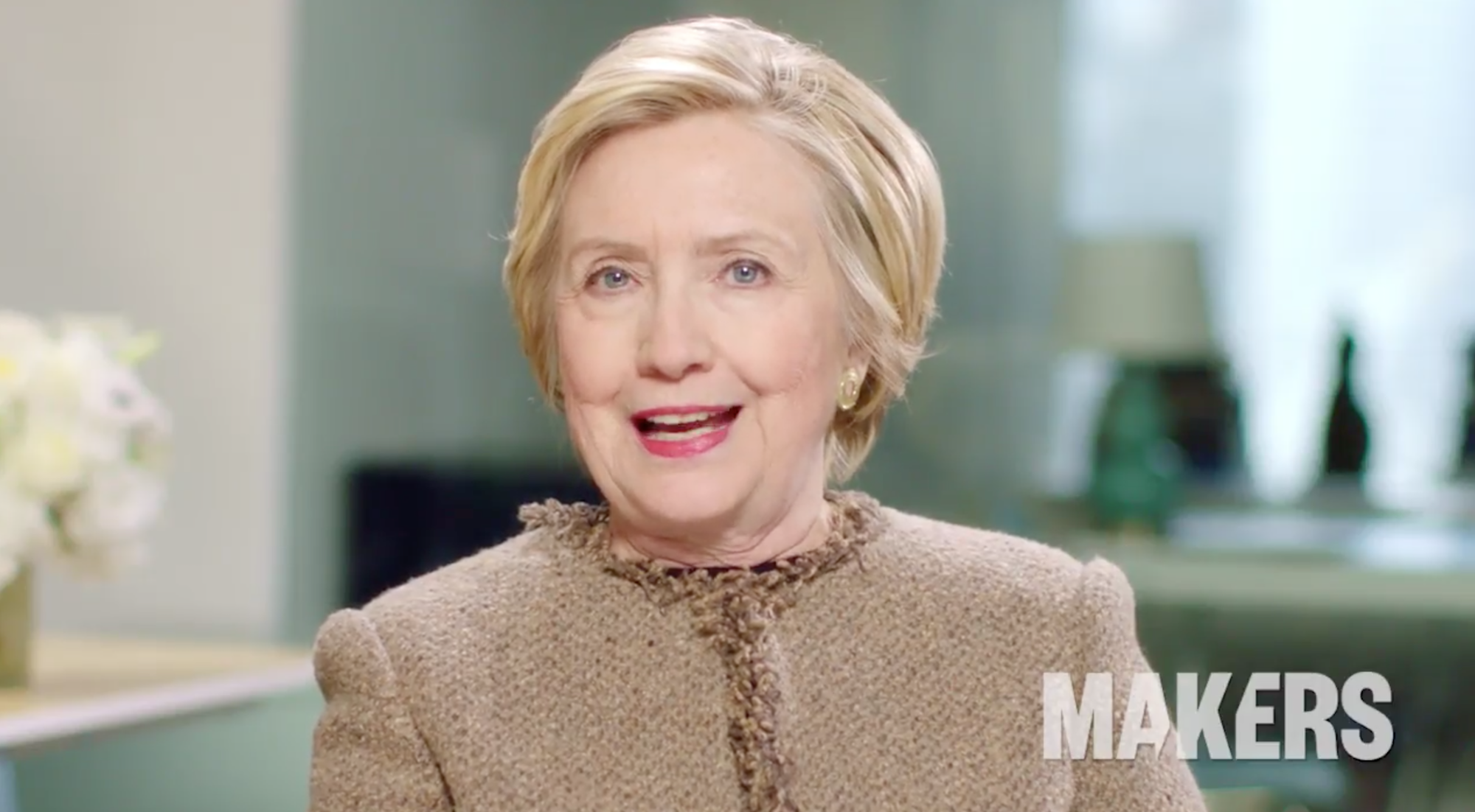 Hillary Clinton released her first post-inauguration video