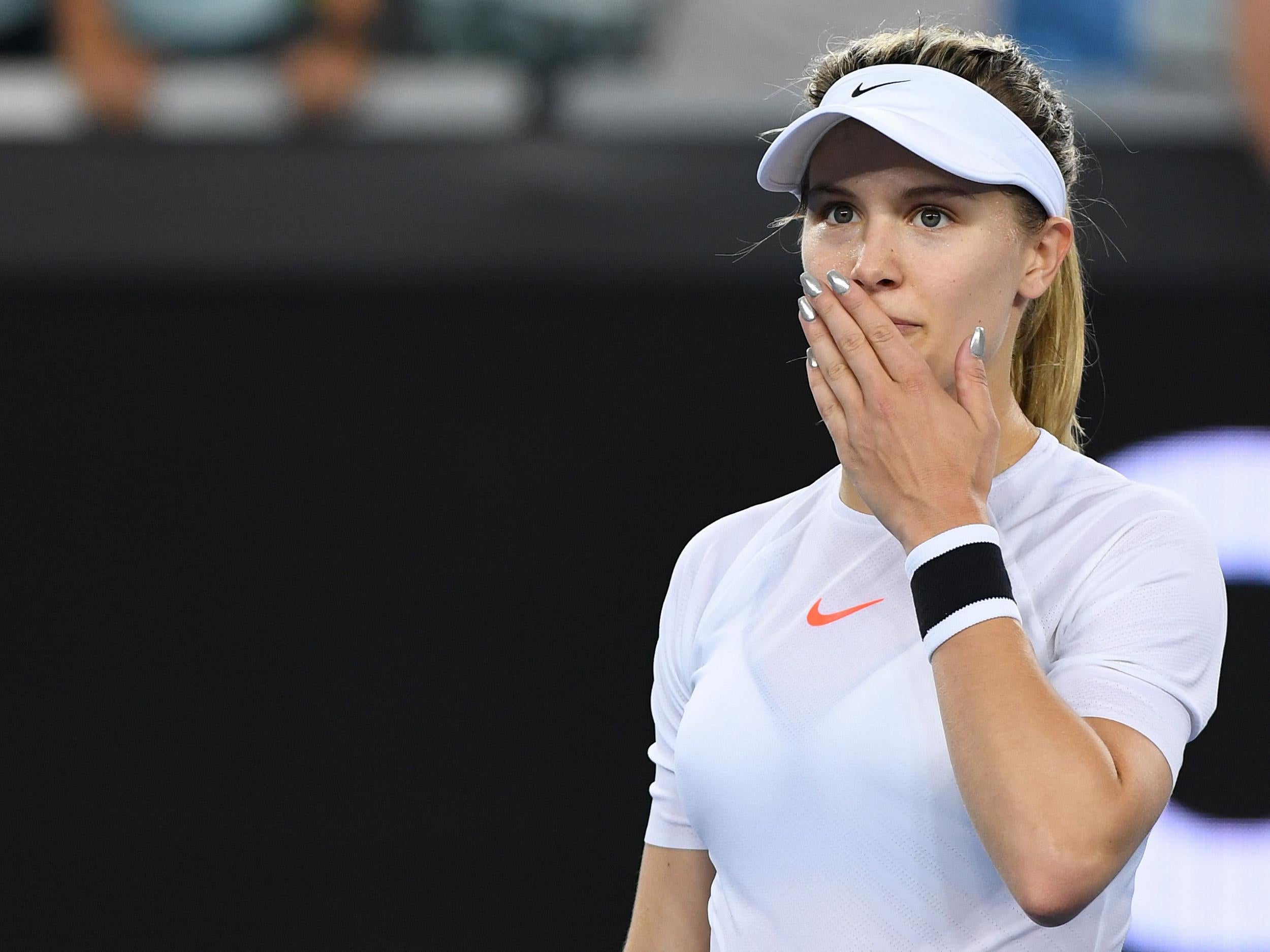 Bouchard insisted she would go ahead with the bet