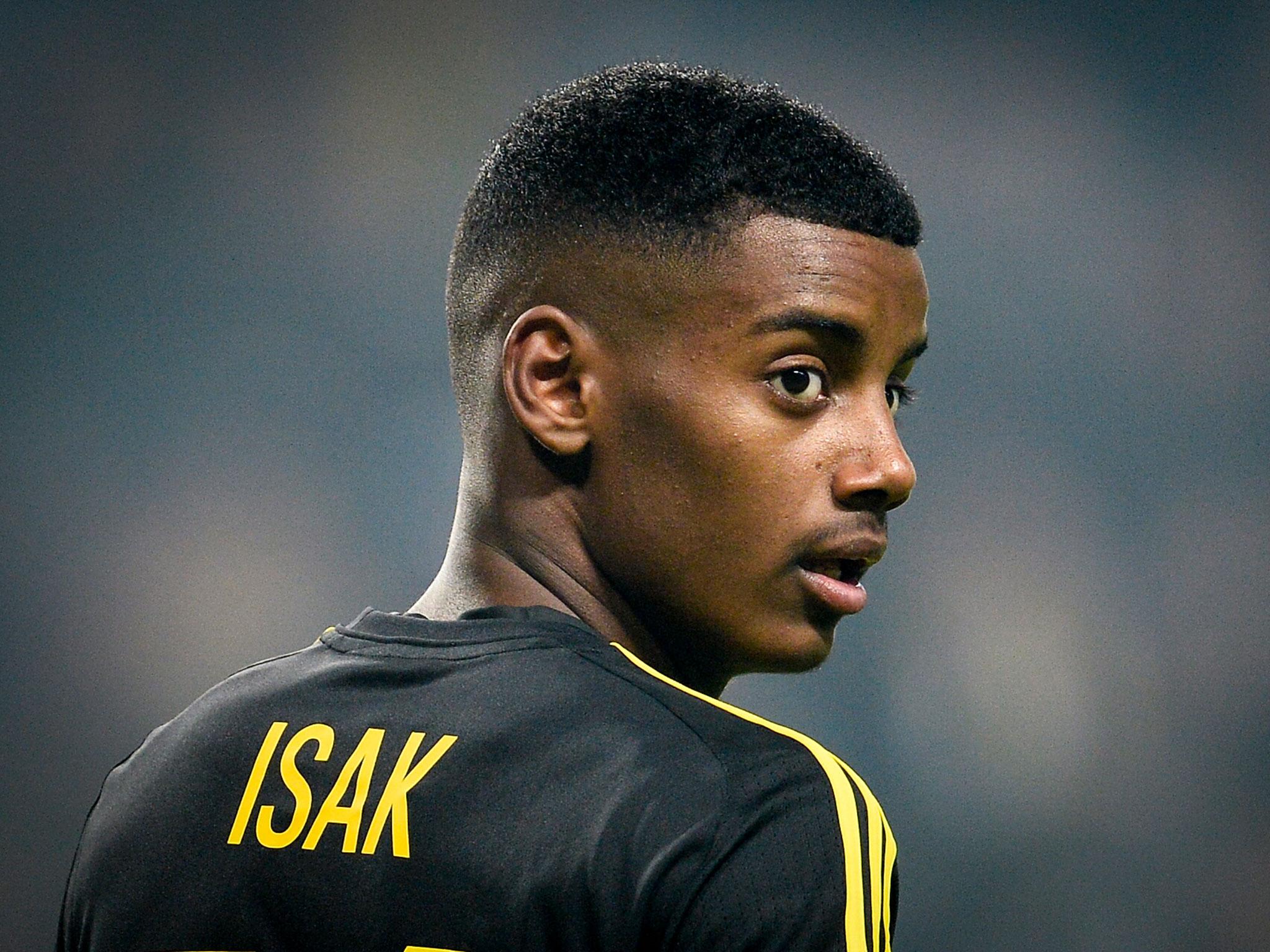 Dortmund won the race to sign up Isak, dubbed 'the next Zlatan'