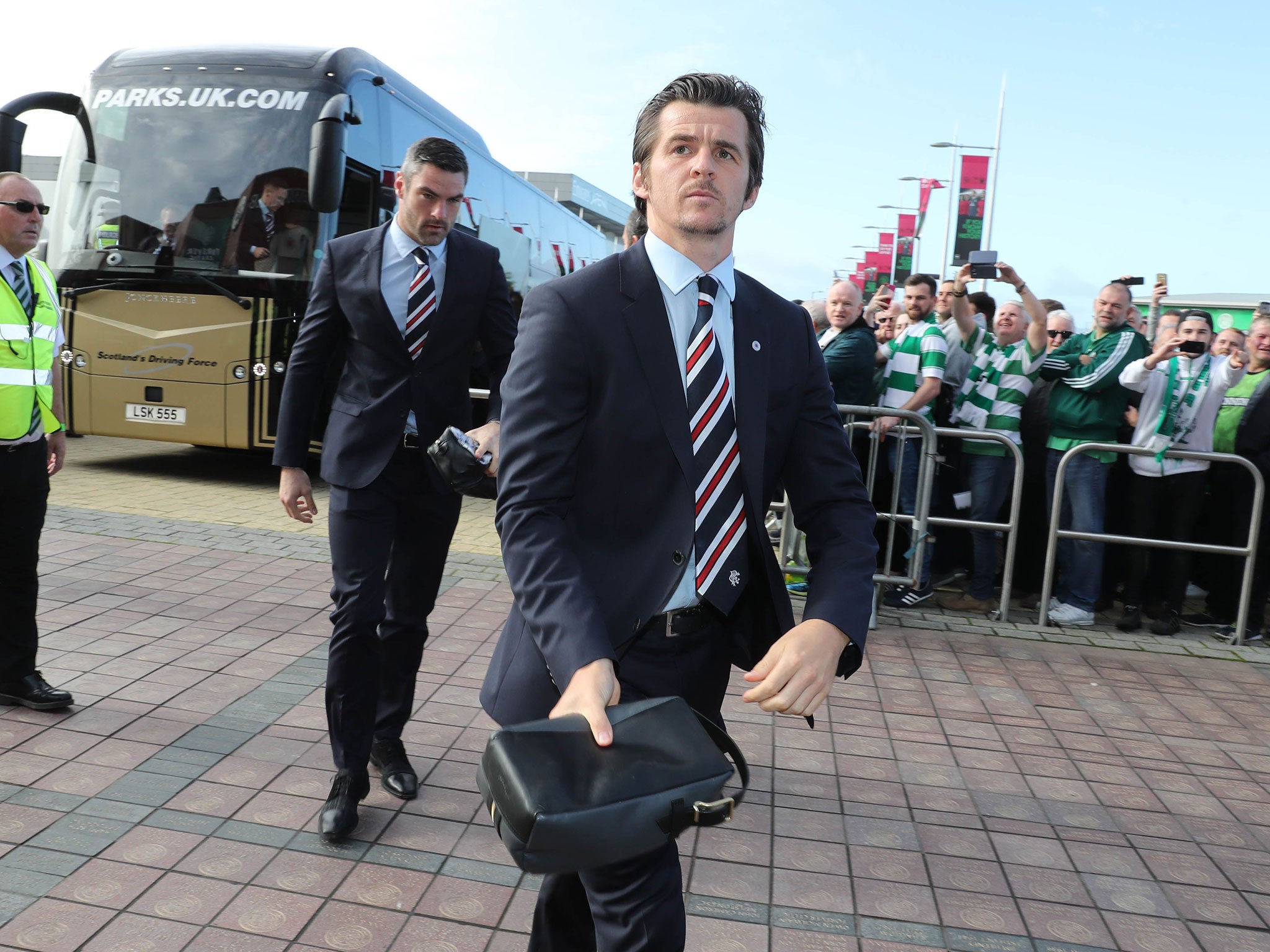 Barton was sacked by Rangers after a training ground dispute