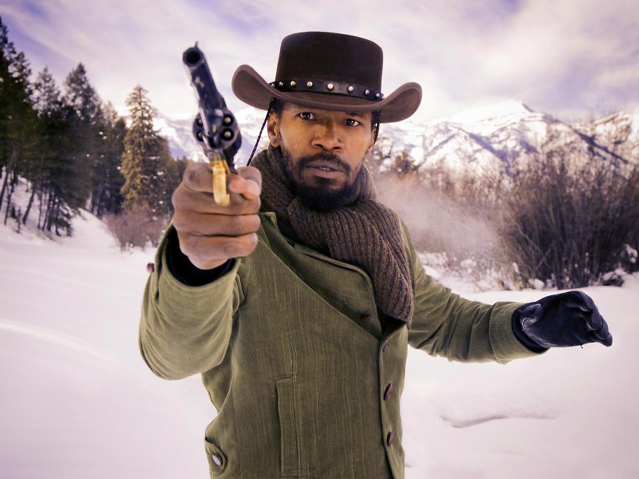 Jamie Foxx plays a slave in ‘Django Unchained’