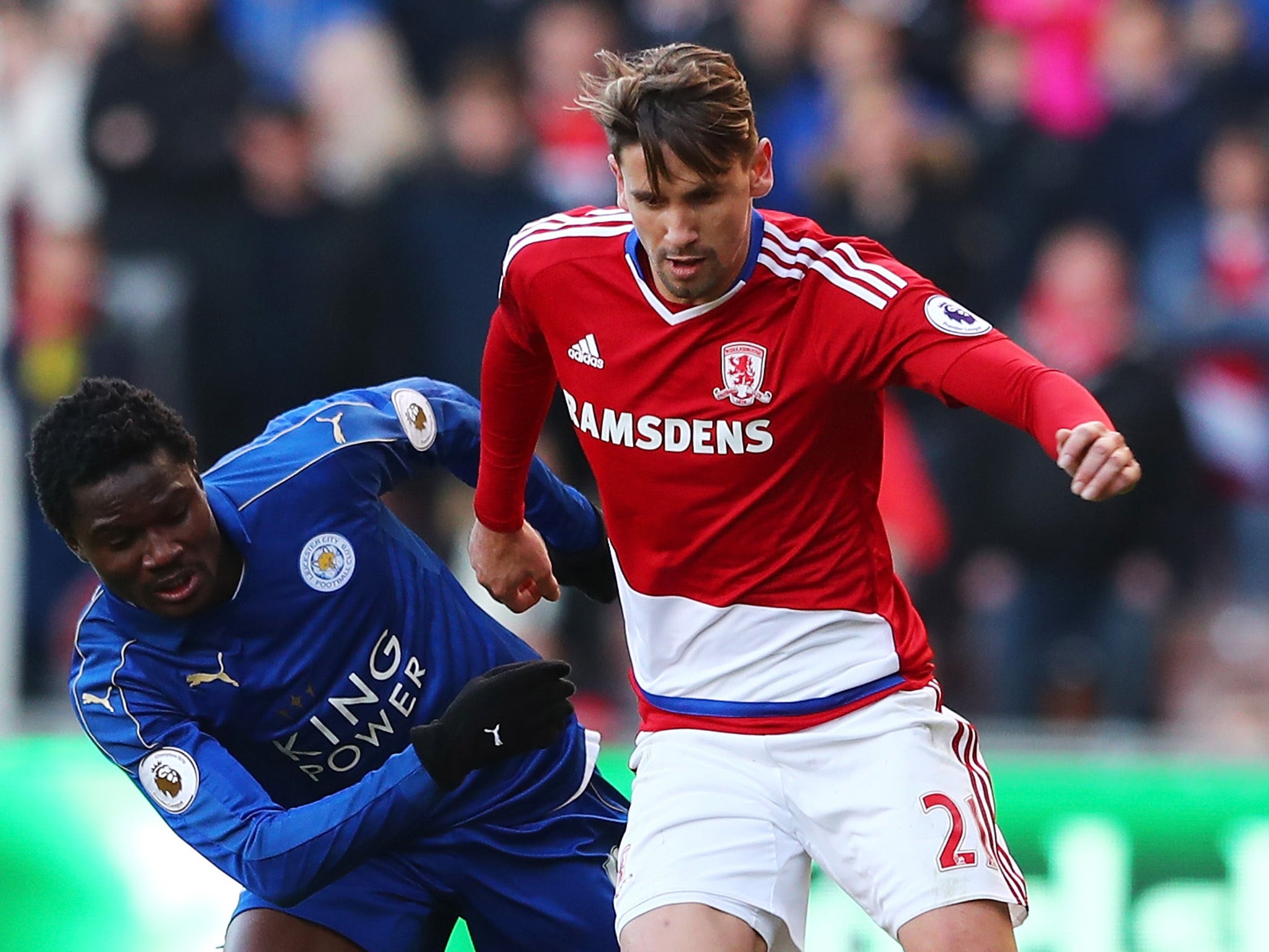 Gaston Ramirez has not played for Middlesbrough since the 0-0 stalemate with Leicester on 2 January