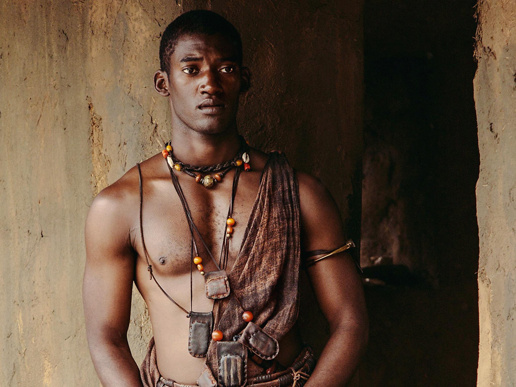 Malachi Kirby as enslaved man Kunta Kinte in the new adaptation of ‘Roots’