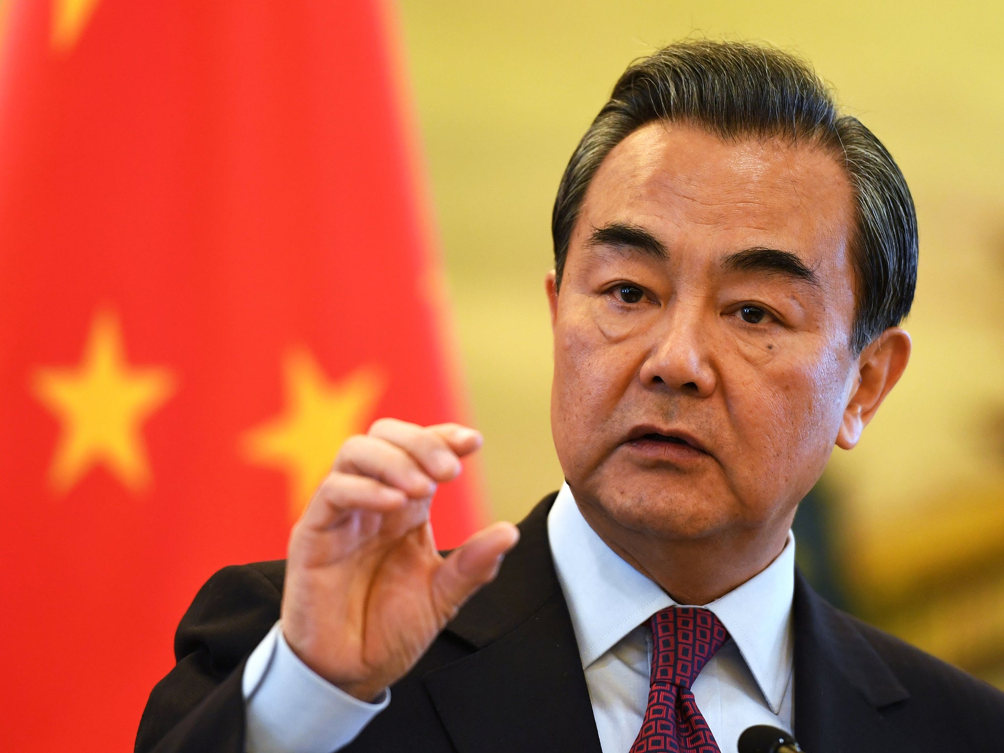 Chinese Foreign Minister Wang Yi